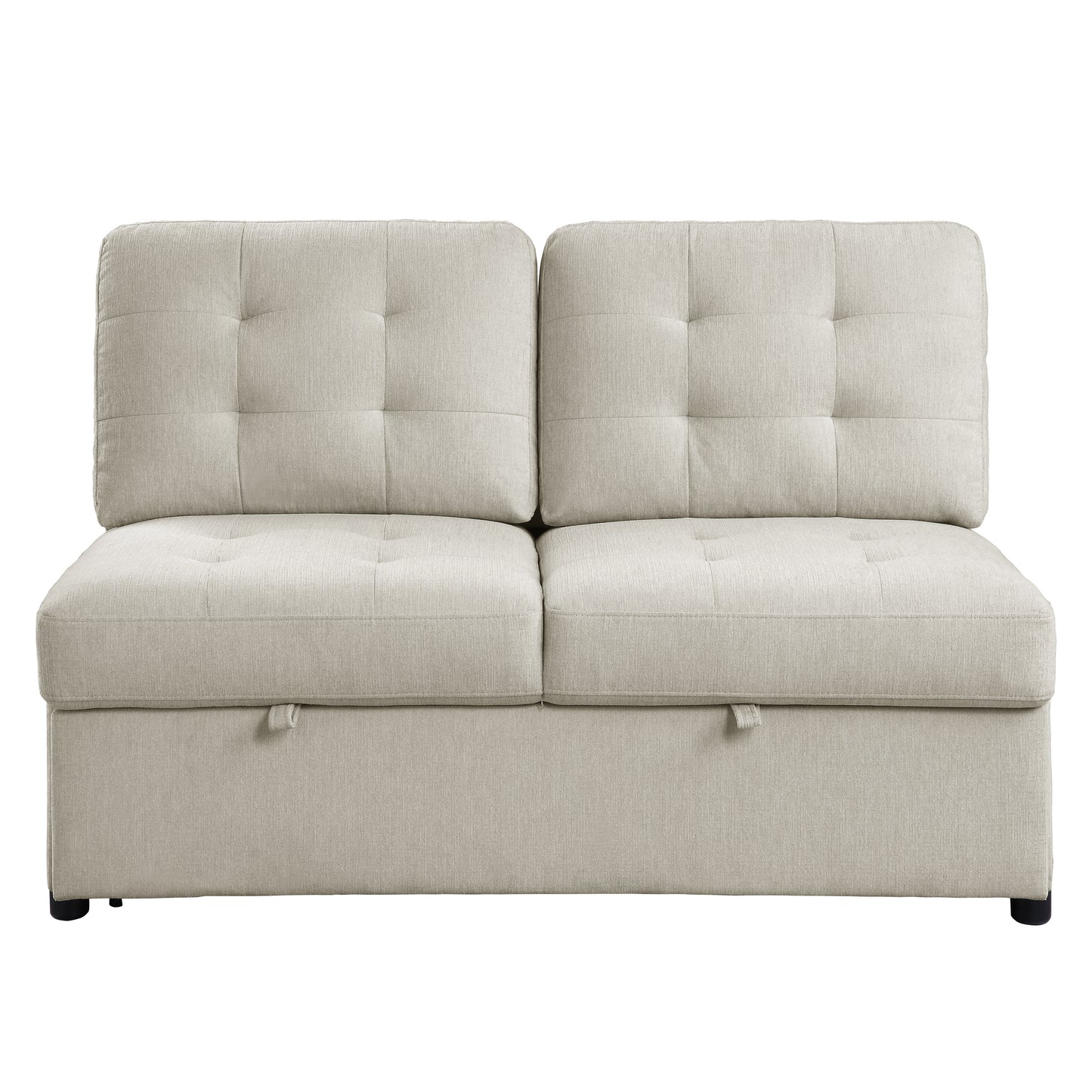 Homelegance Logansport Sectional Sofa in Beige 9401BEG-42LRU
