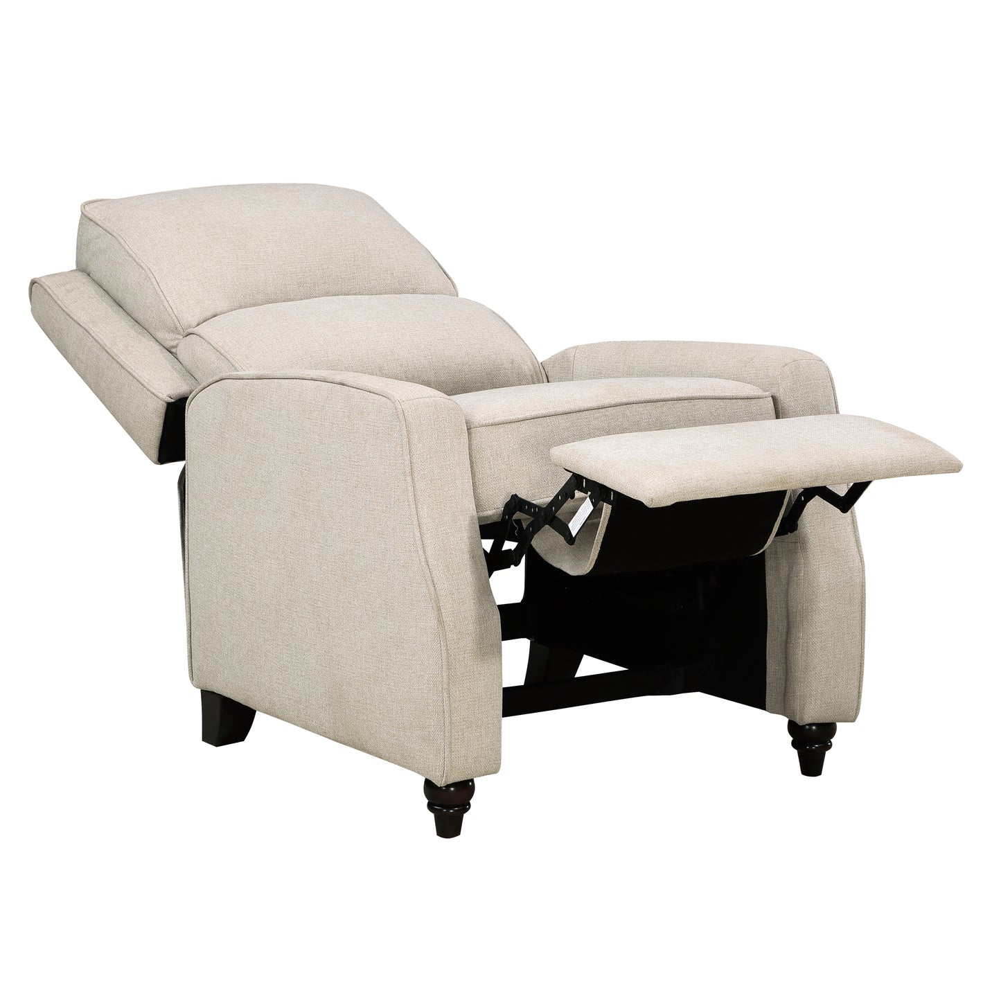Homelegance Loveland Reclining Chair in Textured Beige Upholstery 9418BE-1