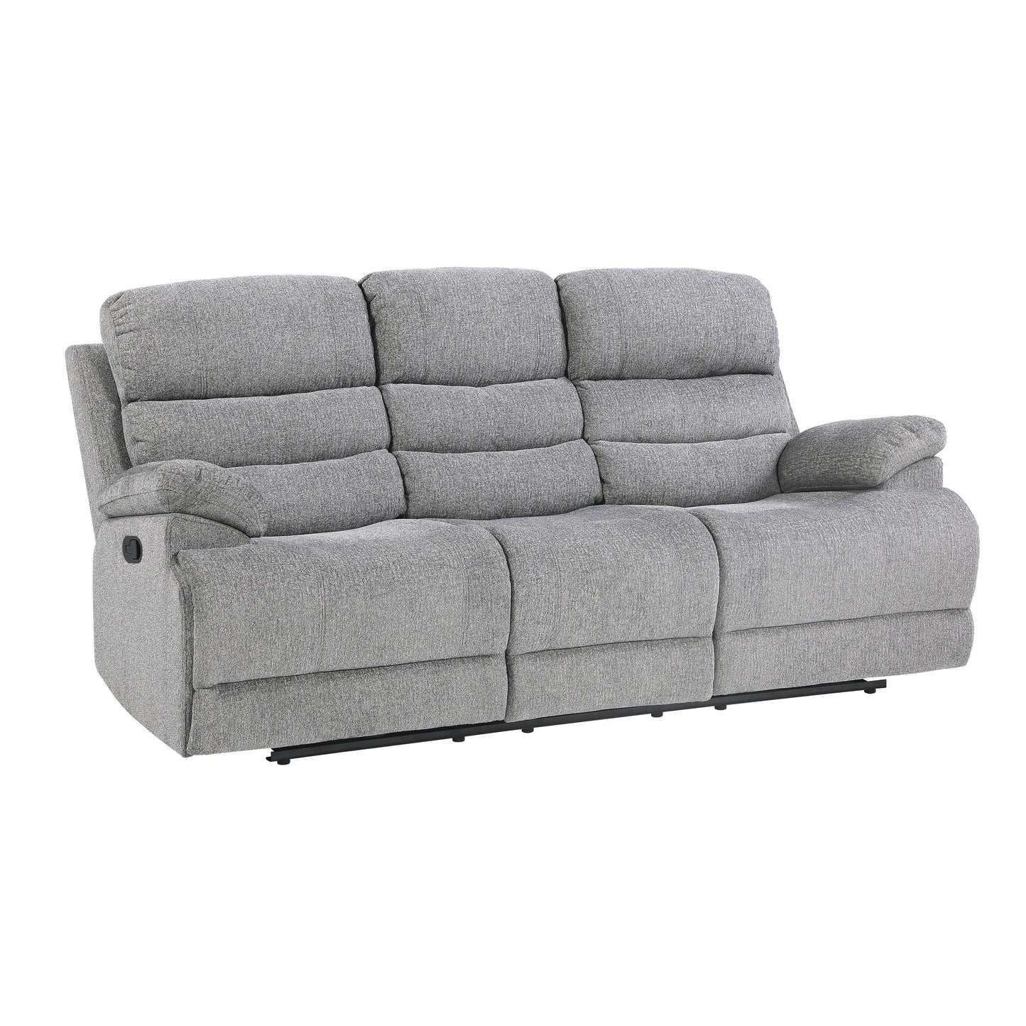 Homelegance Sherbrook Smoke Chenille Sectional Sofa 9422FS-3