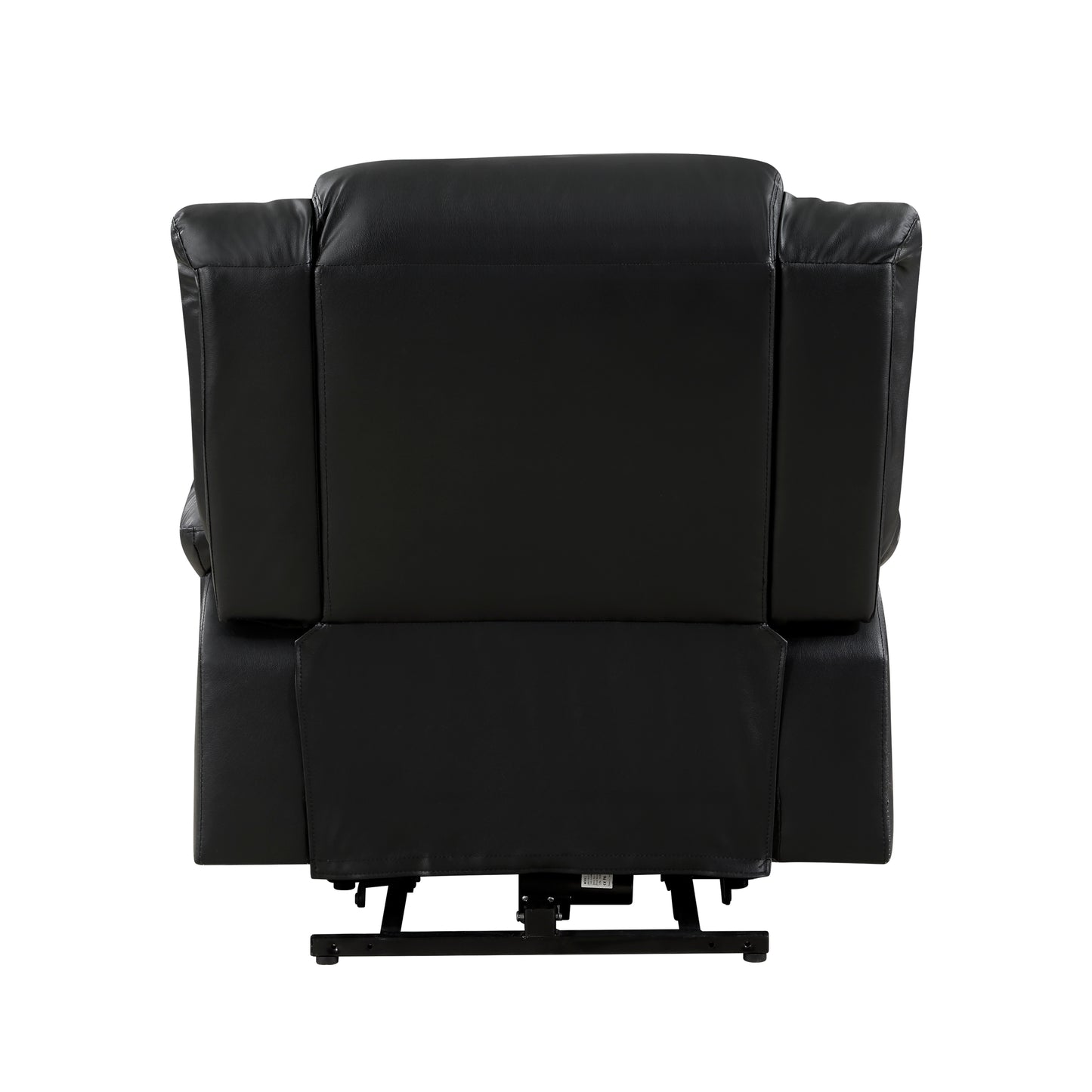 Homelegance Carson Power Lift Chair in Black Faux Leather 9423BLK-1LT