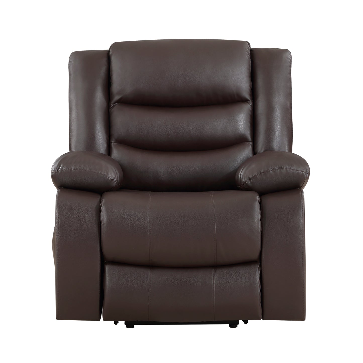 Homelegance Carson Power Lift Chair Dark Brown Faux Leather 9423DBR-1LT