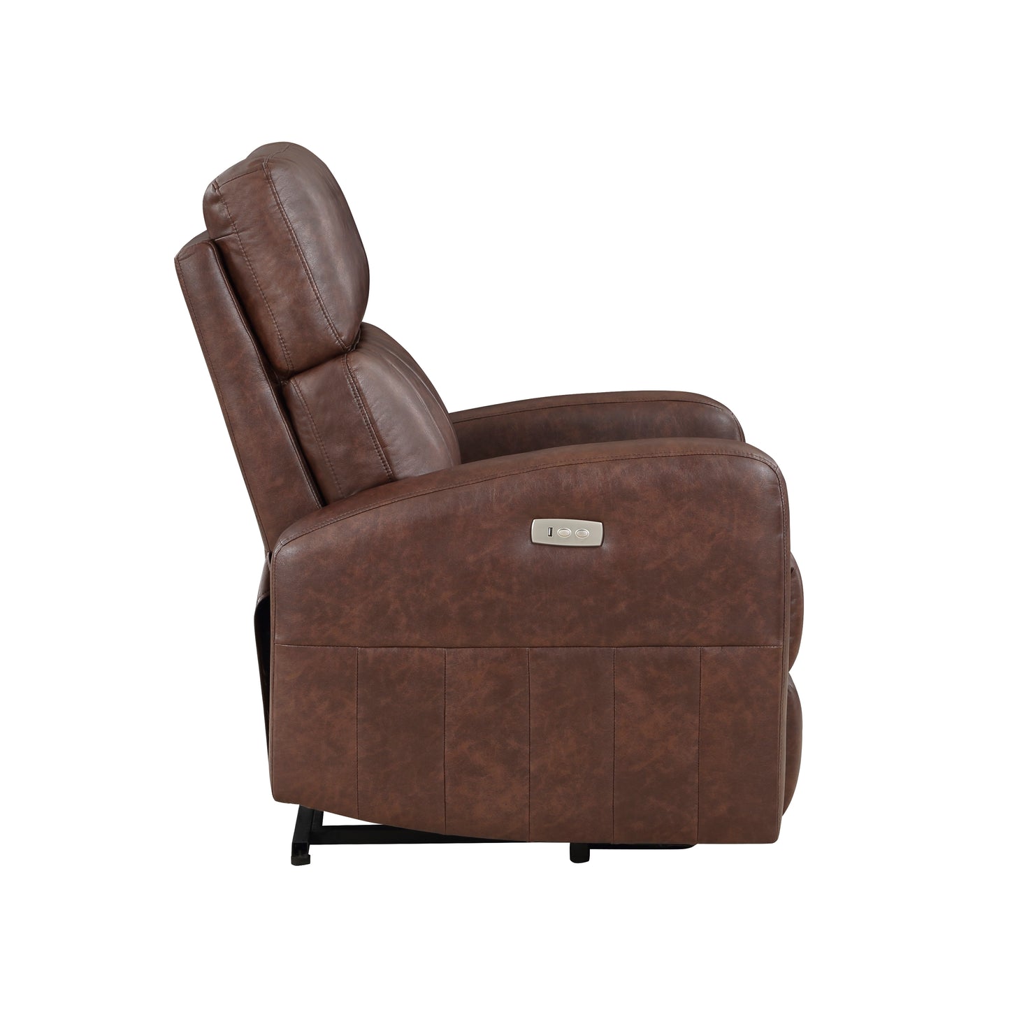 Homelegance Wheaton Power Lift Chair in Brown 9424BR-1LT