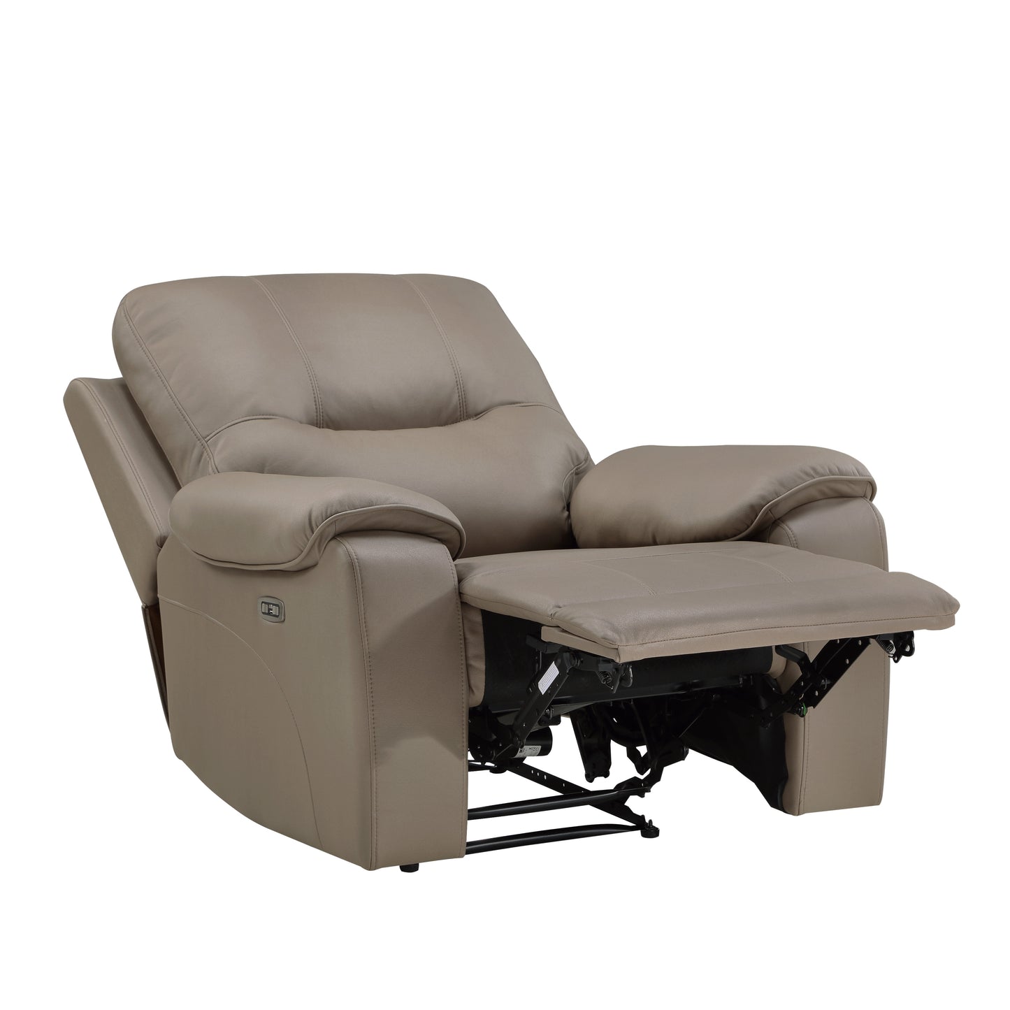 Homelegance LeGrande Power Reclining Chair in Taupe 9429TP-1PWH