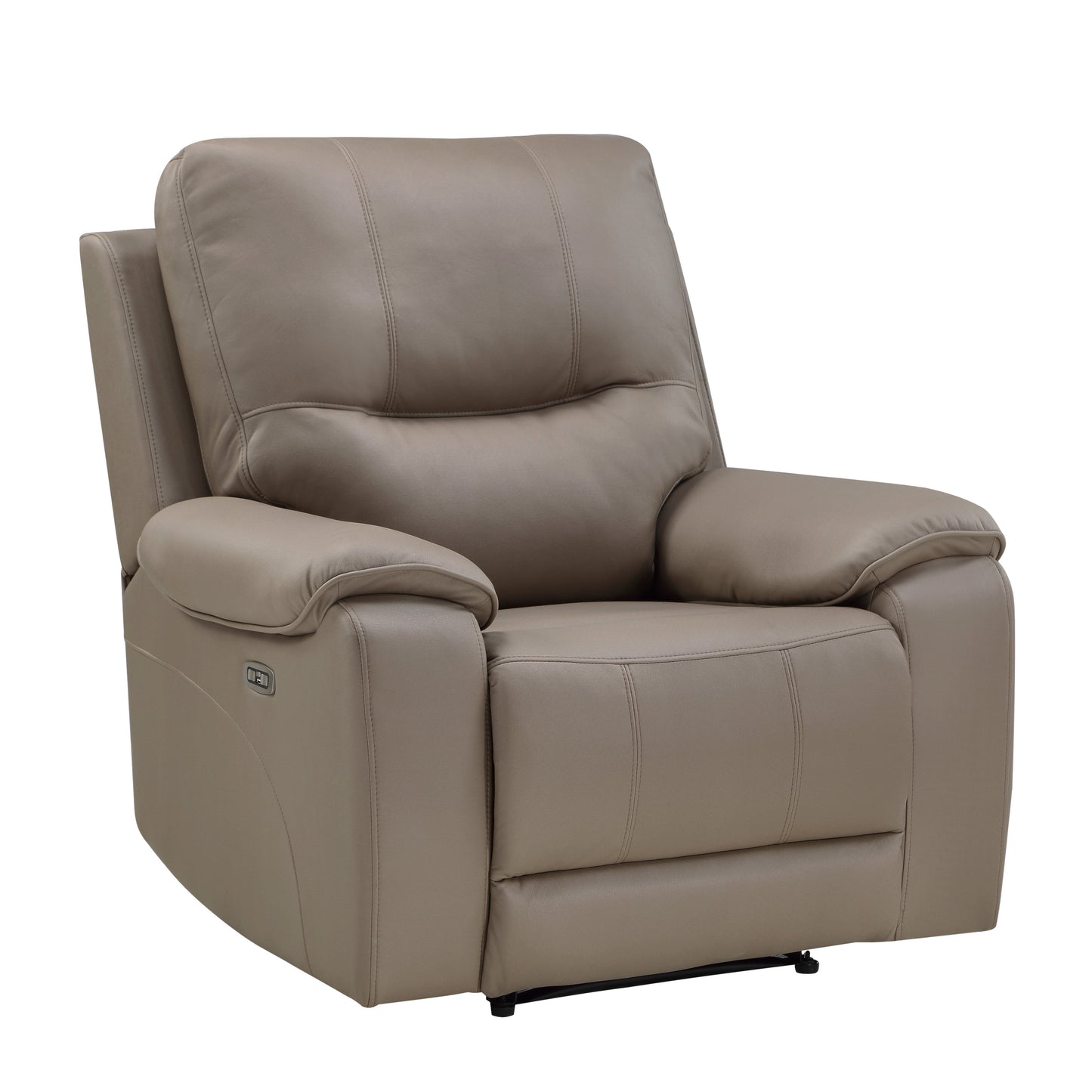 Homelegance LeGrande Power Reclining Chair in Taupe 9429TP-1PWH