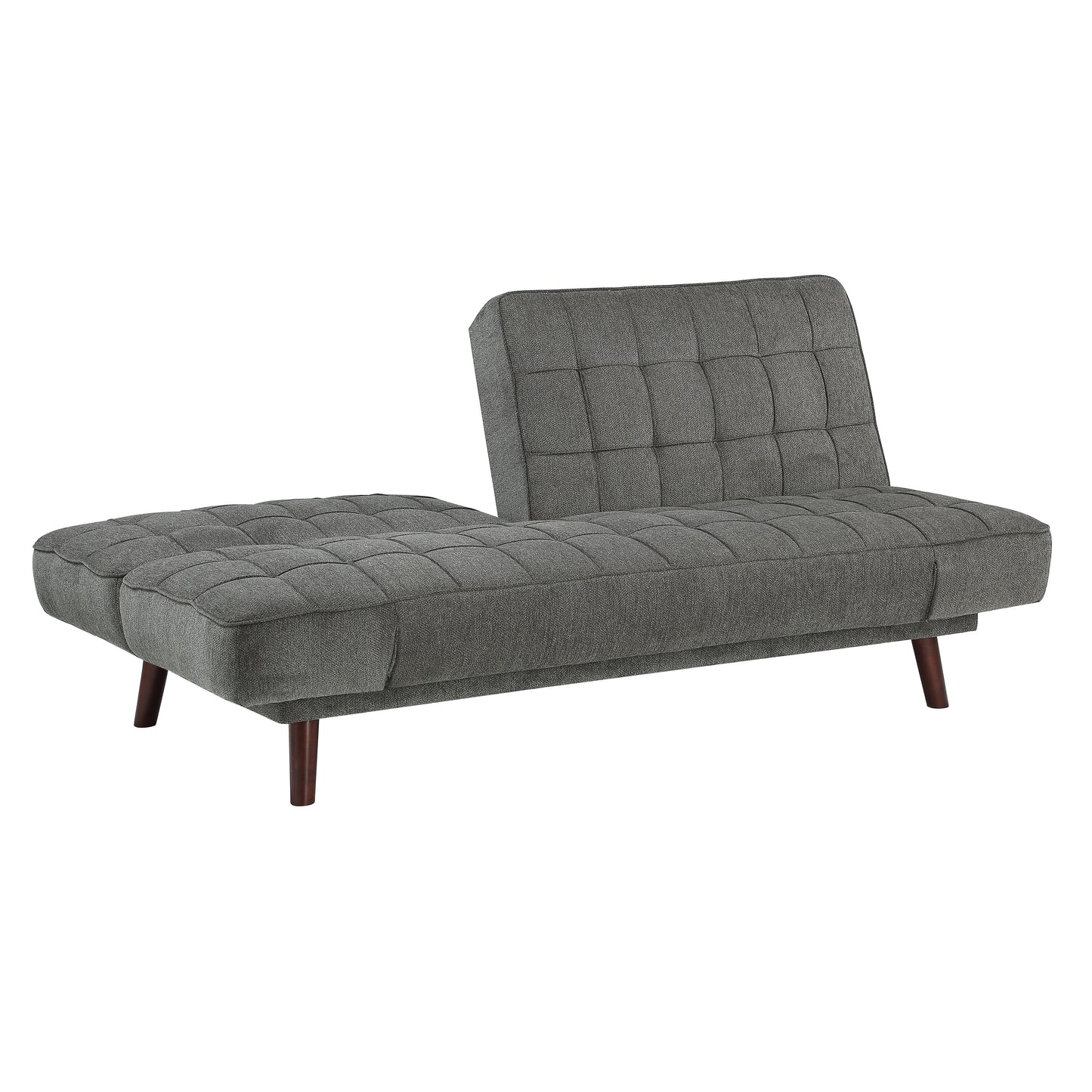 Homelegance Driggs Sectional Sofa Dark Gray Chenille 9435RF-3WD
