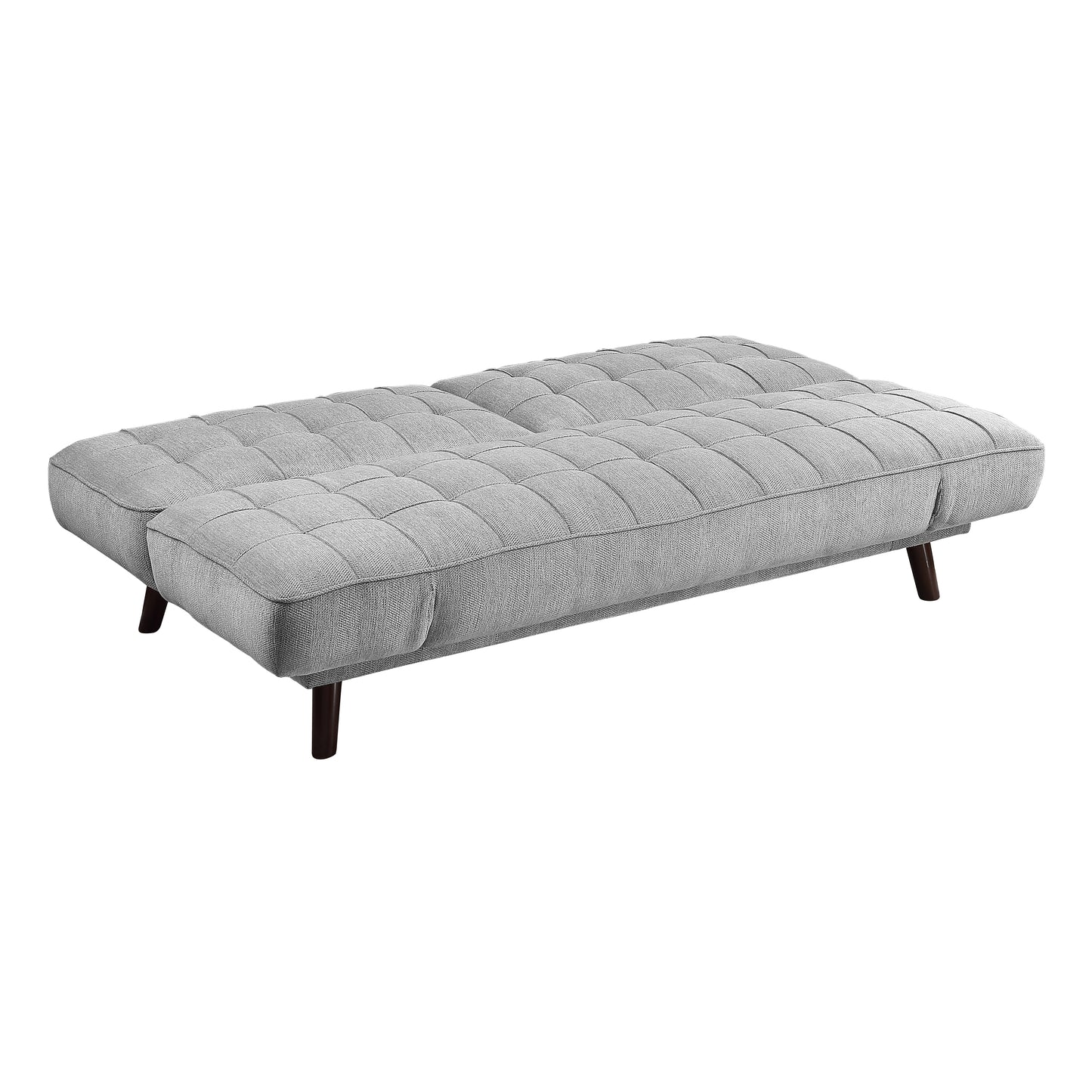 Homelegance Driggs Sectional Sofa in Silver Gray Chenille with Adjustable Arms 9435SV-3WD