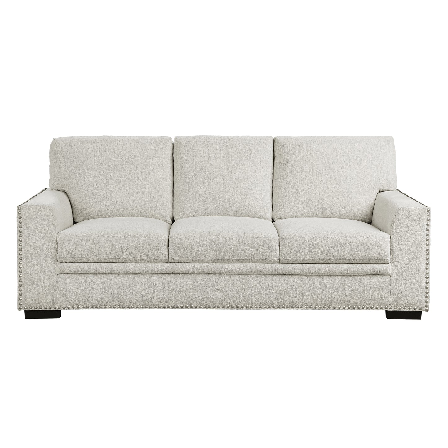 Homelegance Morelia Sectional Sofa Soft Beige Chenille Elegant Design 9468BE-3