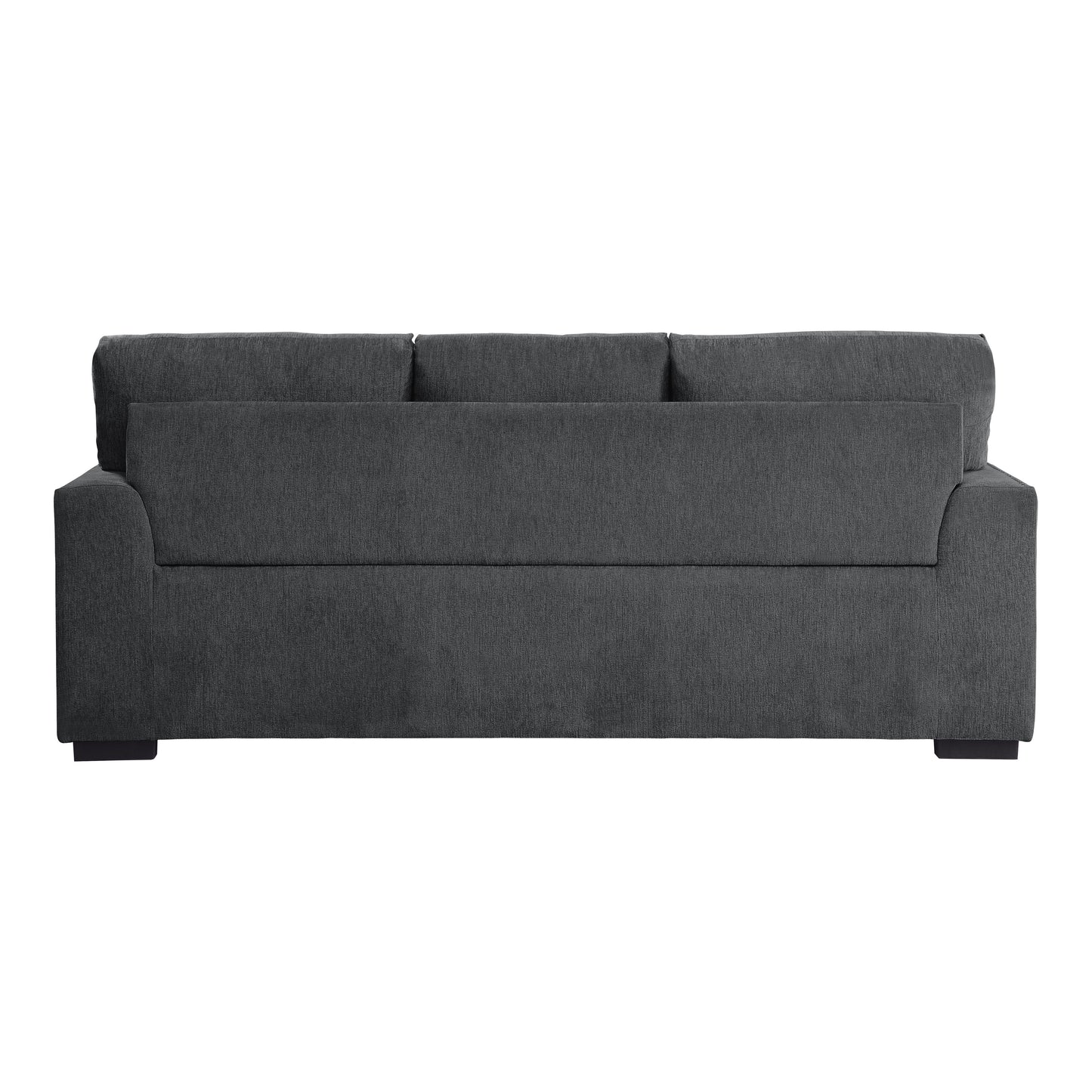 Homelegance Morelia Charcoal Chenille Sectional Sofa 9468CC-3