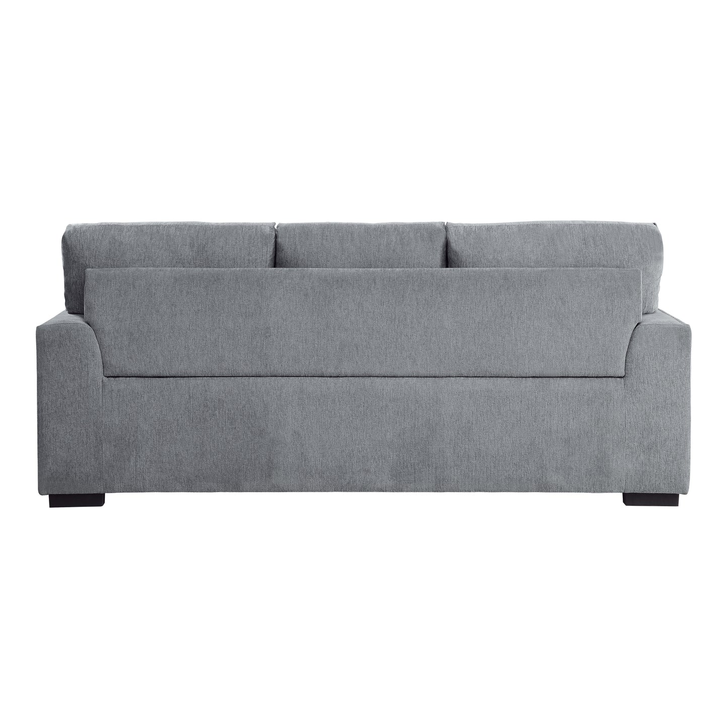 Homelegance Morelia Gray Chenille Sectional Sofa with Nailhead Trim 9468DG-3