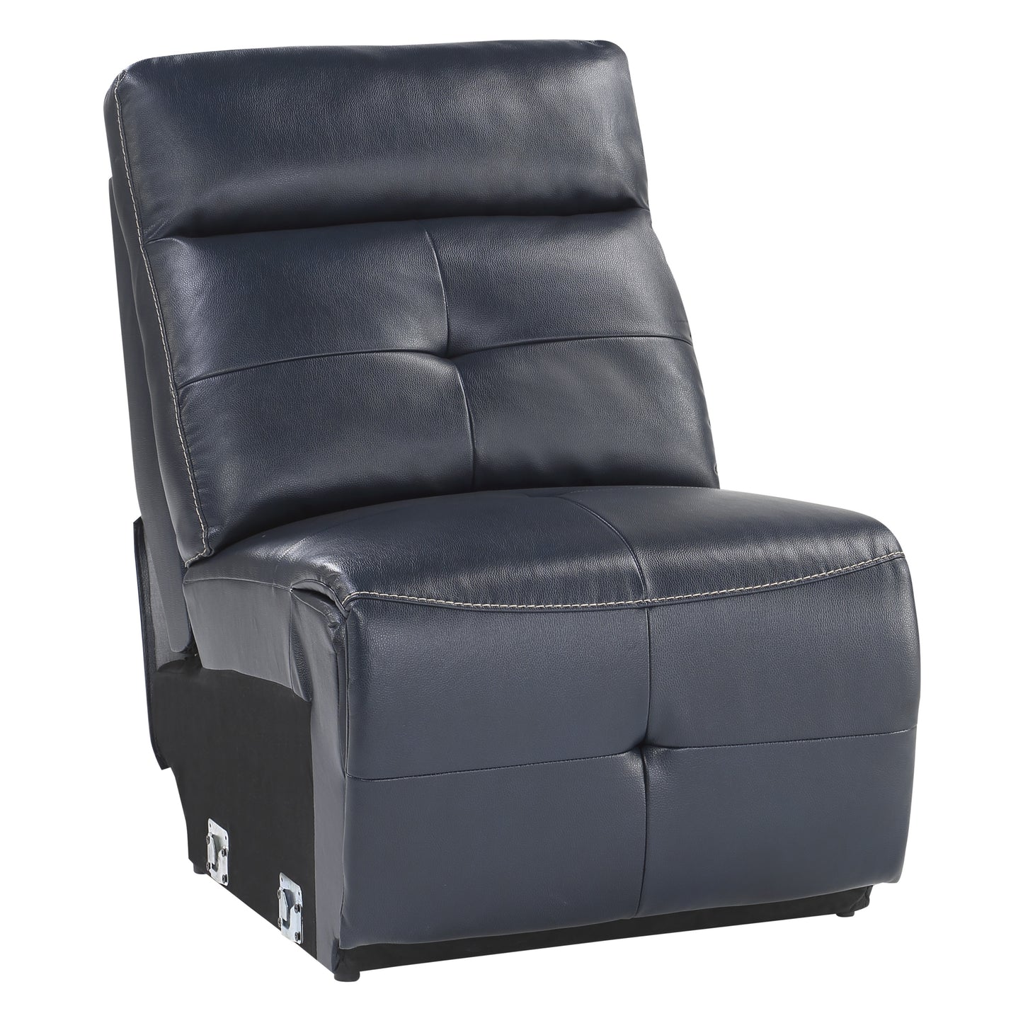 Homelegance Avenue Sectional Sofa in Navy Blue 9469NVB-6LCRR