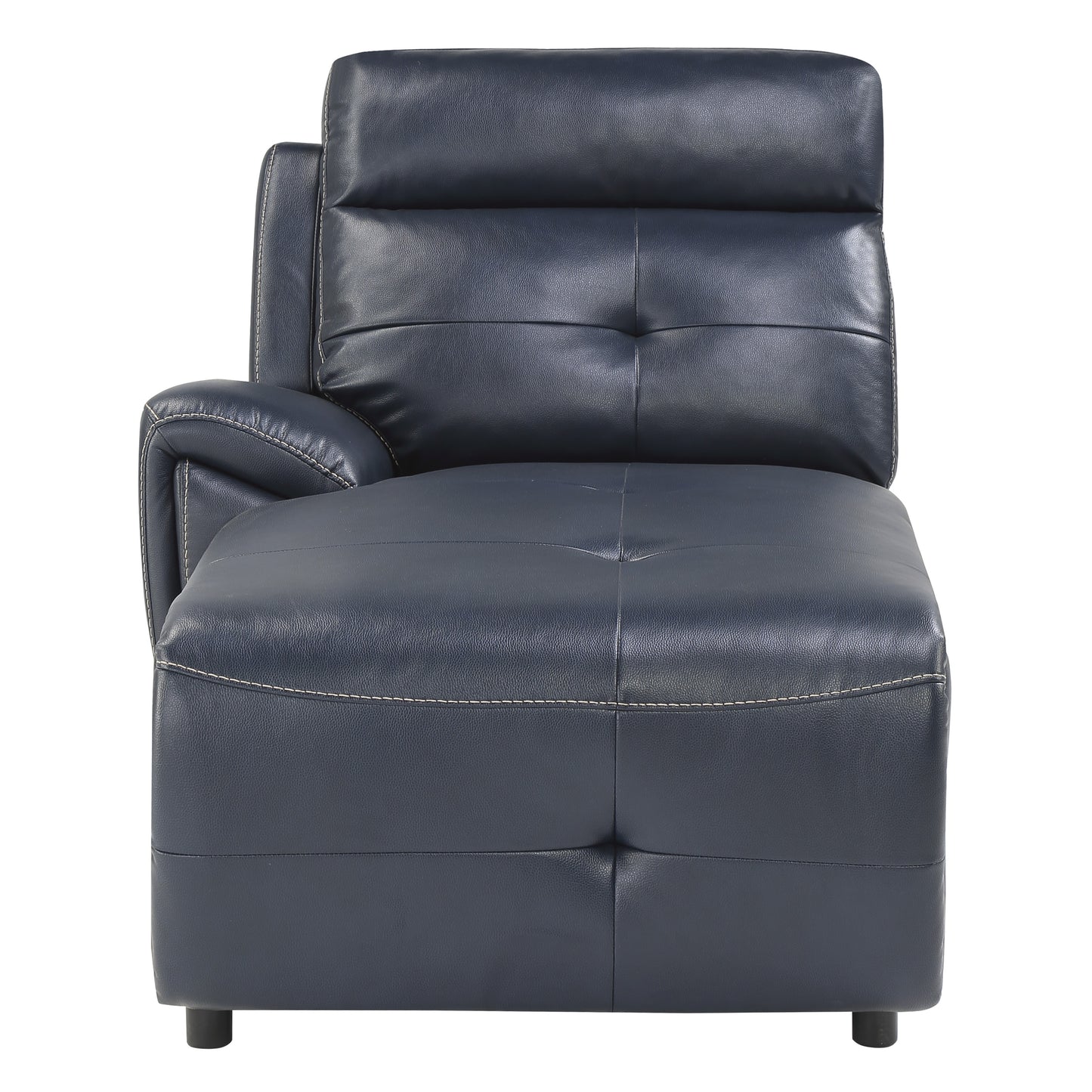 Homelegance Avenue Sectional Sofa in Navy Blue 9469NVB-6LCRR