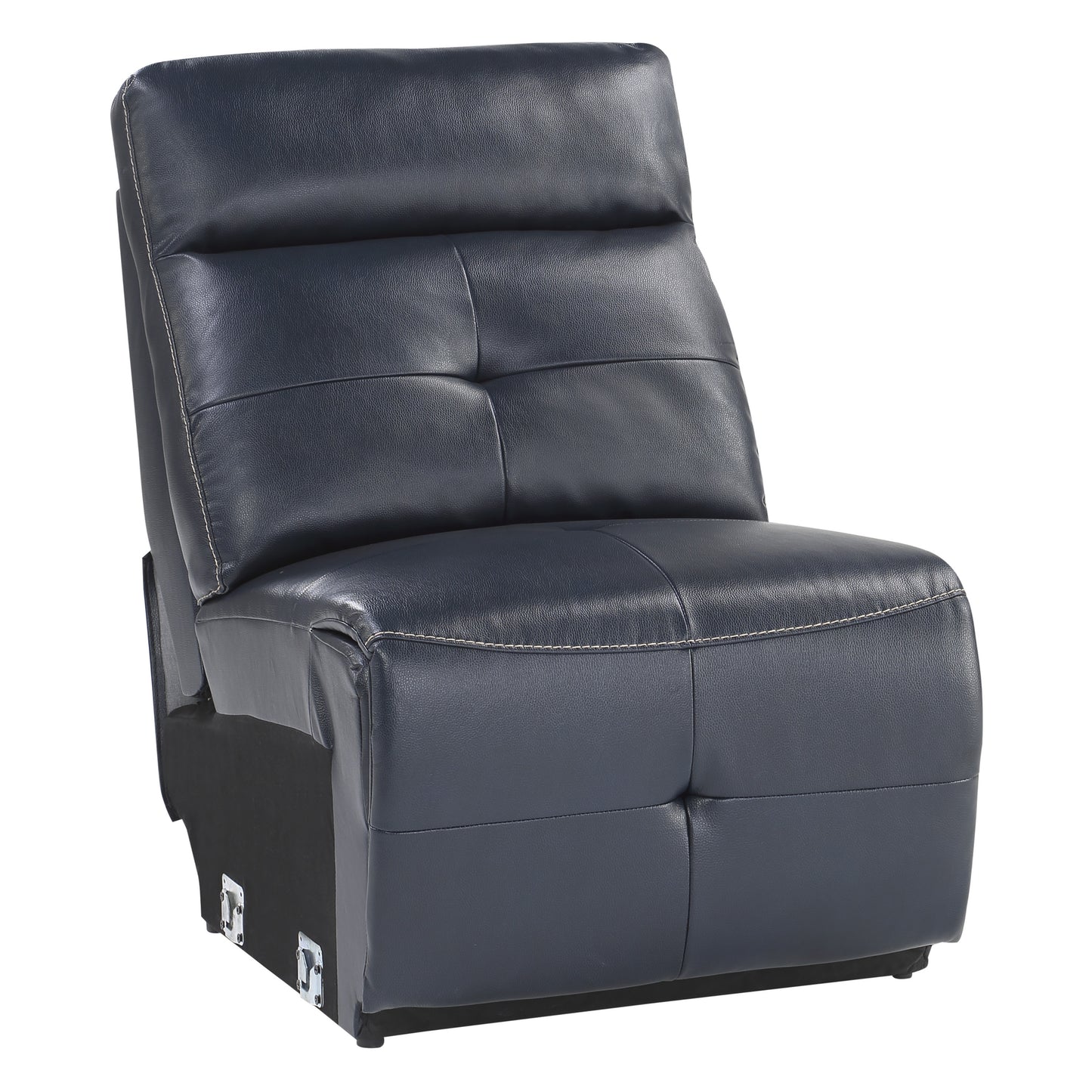 Homelegance Avenue Sectional Sofa in Navy Blue 9469NVB-6LRRR