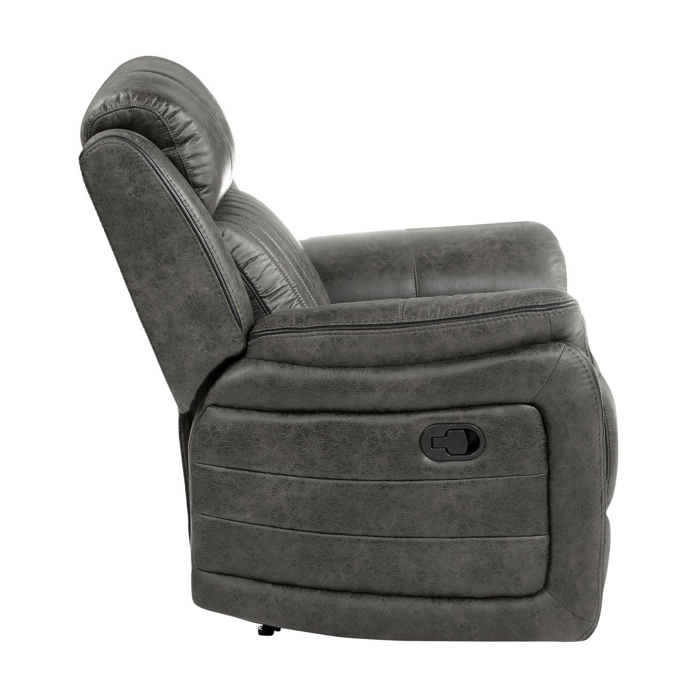 Homelegance Centeroak Reclining Chair in Brownish Gray 9479BRG-1