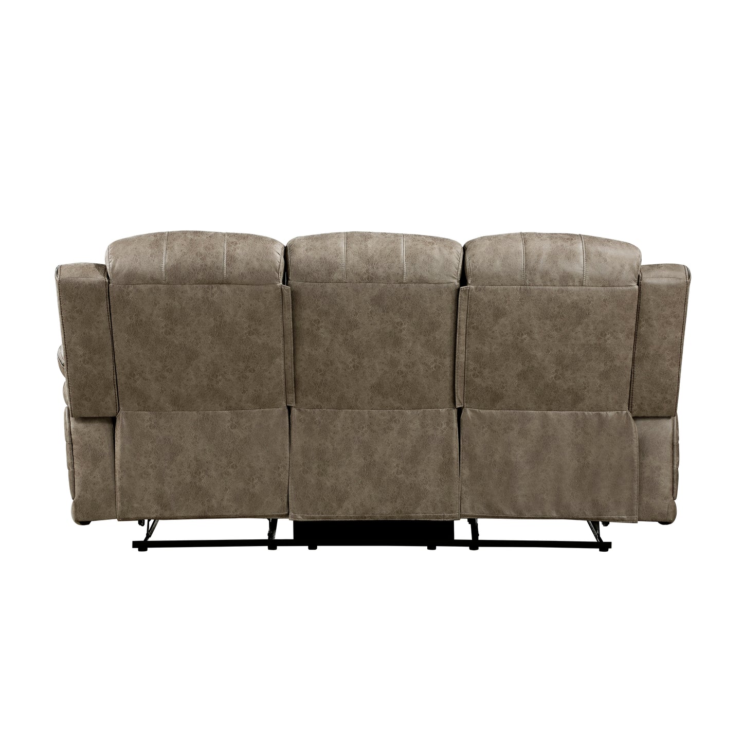 Homelegance Centeroak Sandy Brown Double Reclining Sectional Sofa 9479SDB-3