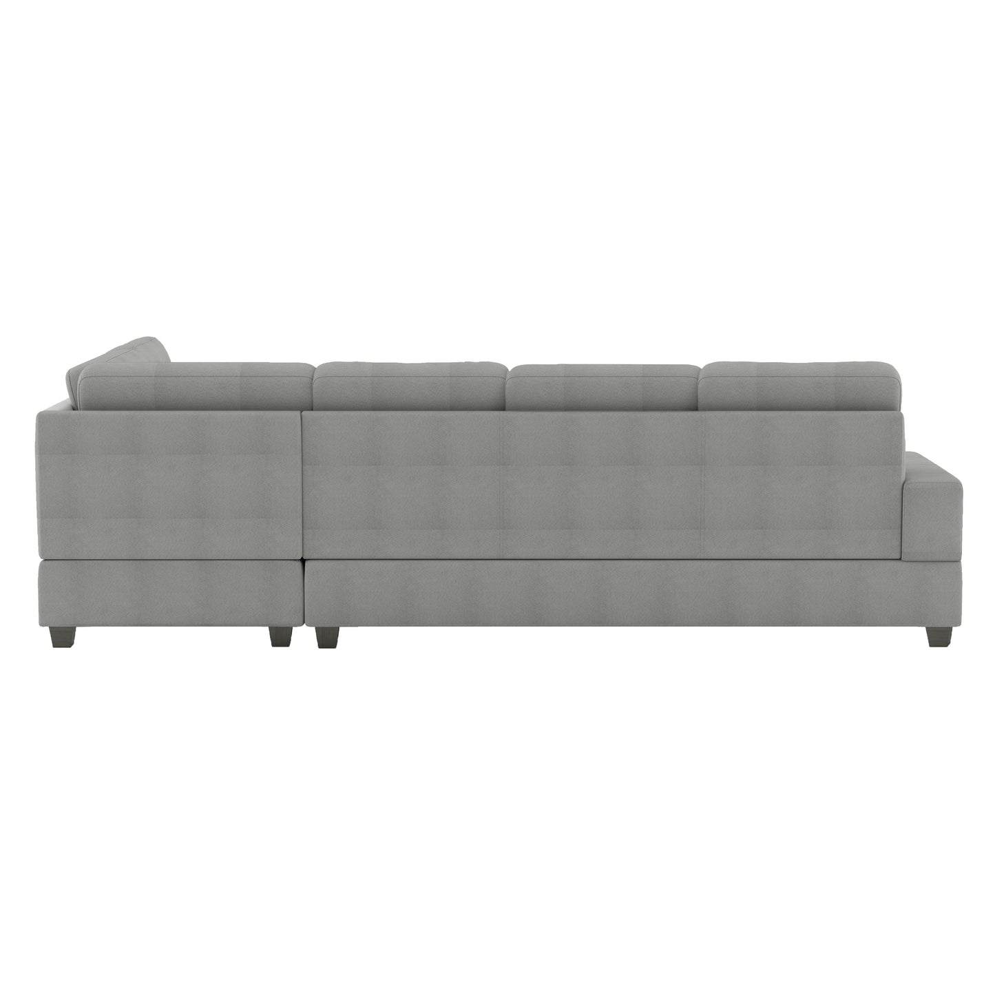 Homelegance Maston Sectional Sofa in Gray 9507GRY-SC for Stylish Living Spaces