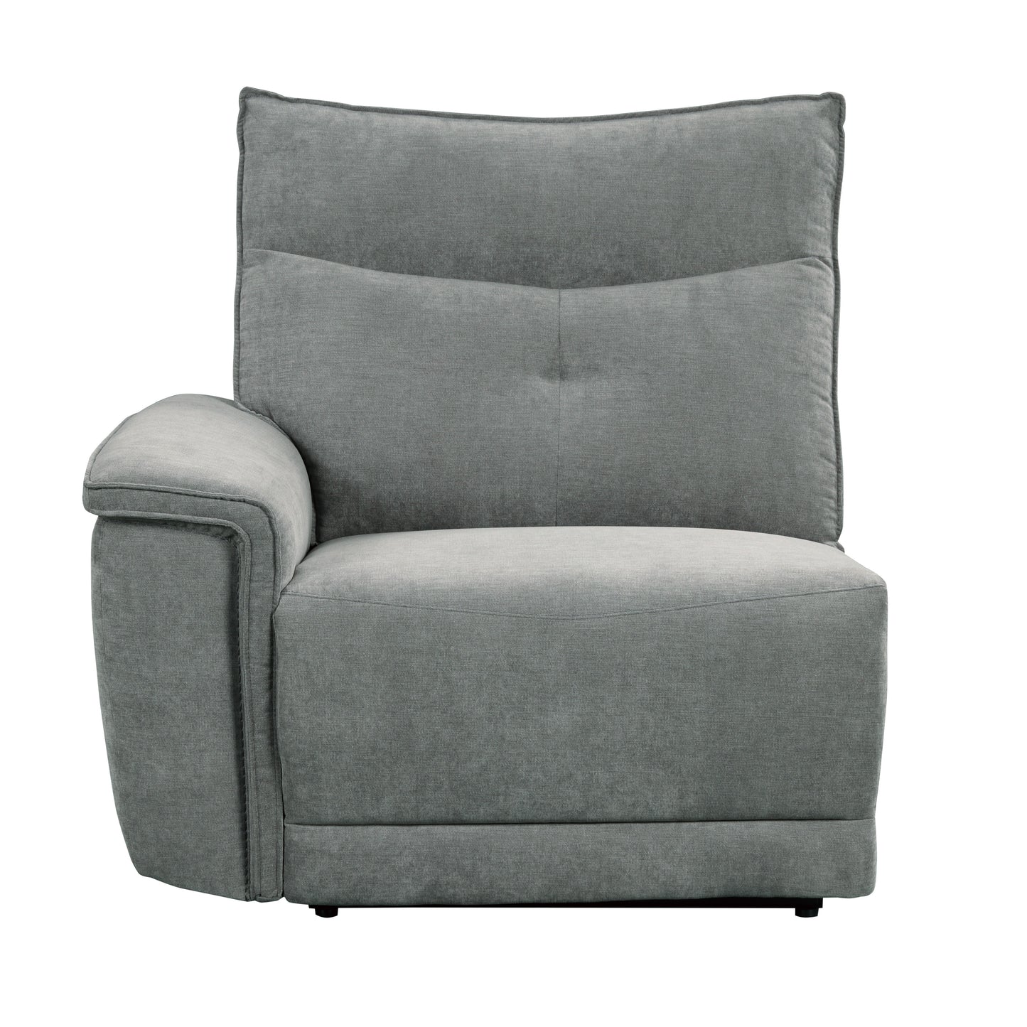 Homelegance Tesoro Loveseat Power Reclining with Power Headrests Dark Gray 9509DG-2CNPWH