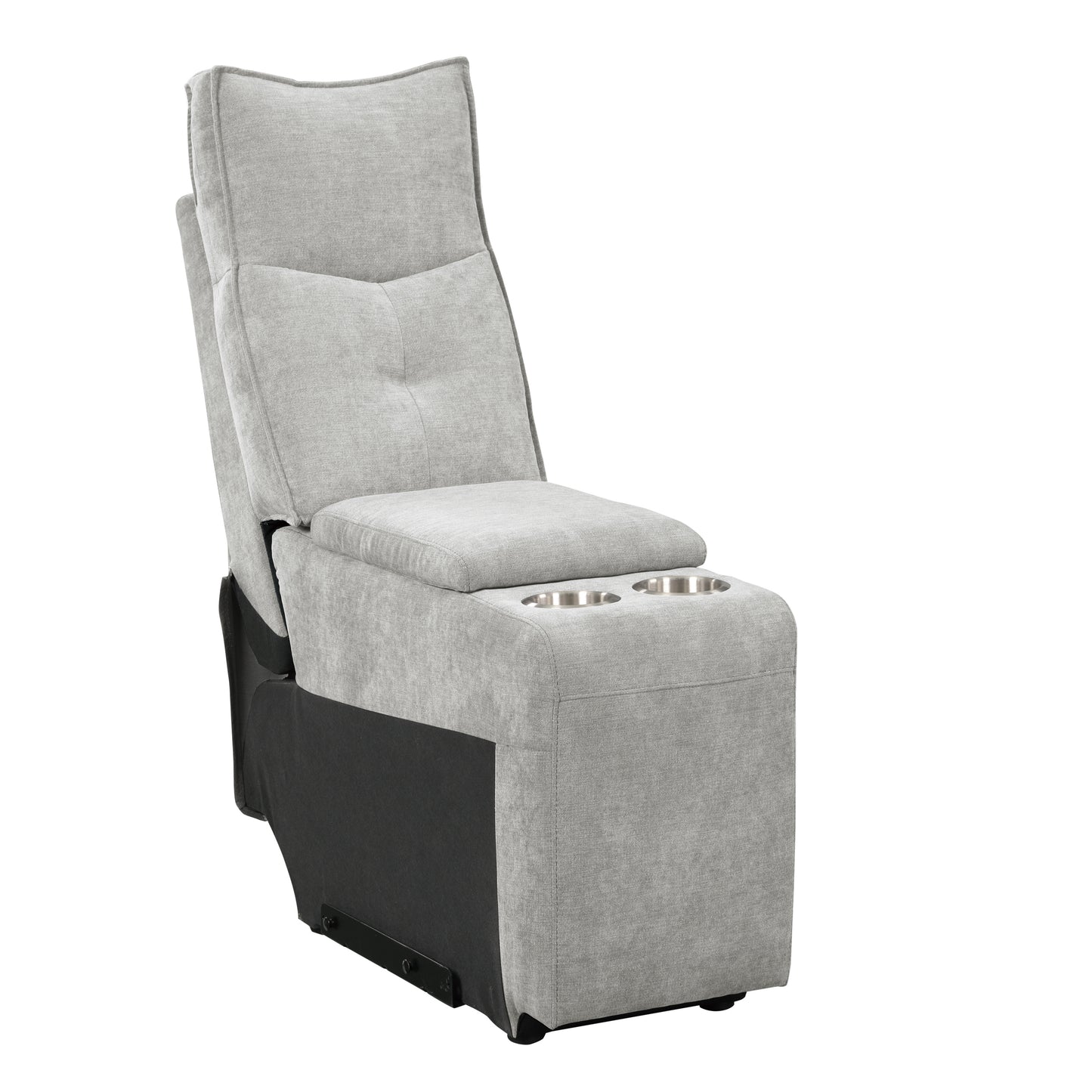 Homelegance Tesoro Sectional Sofa in Gray 9509MGY-6LR5R