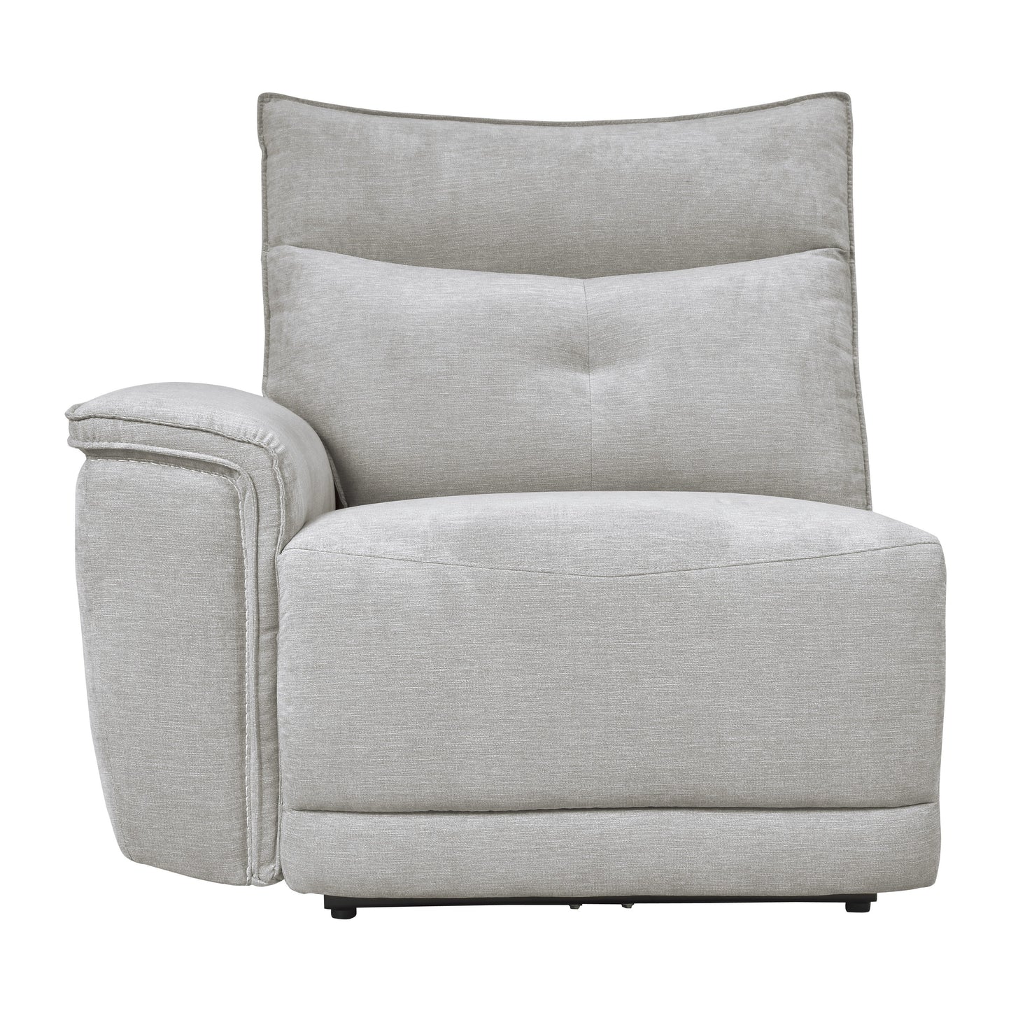 Homelegance Tesoro Sectional Sofa in Gray 9509MGY-6LRRRPWH
