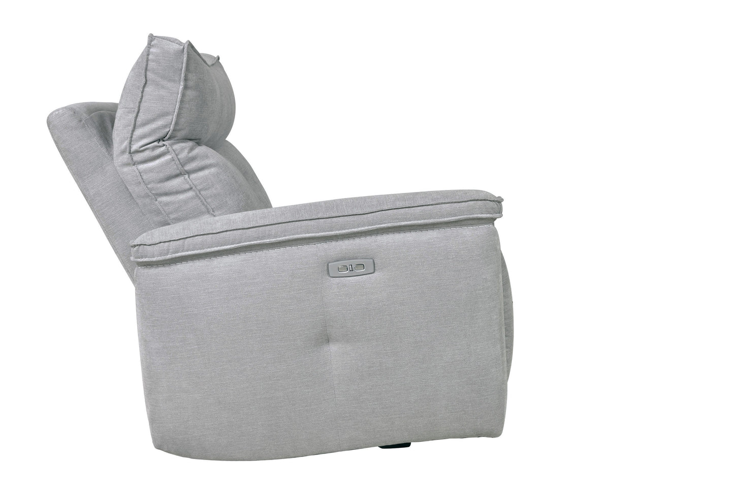 Homelegance Tesoro Sectional Sofa in Gray with Reclining Features 9509MGY-6LRPWH5R