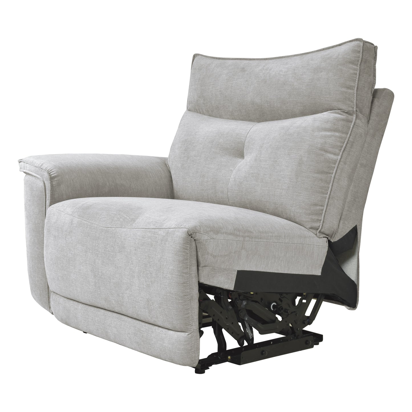 Homelegance Tesoro Sectional Sofa in Gray 9509MGY-6LRRRPWH