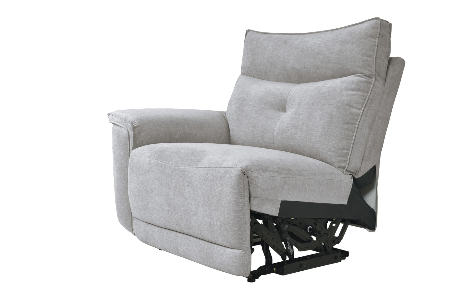 Homelegance Tesoro Sectional Sofa in Gray 9509MGY-6LRRR