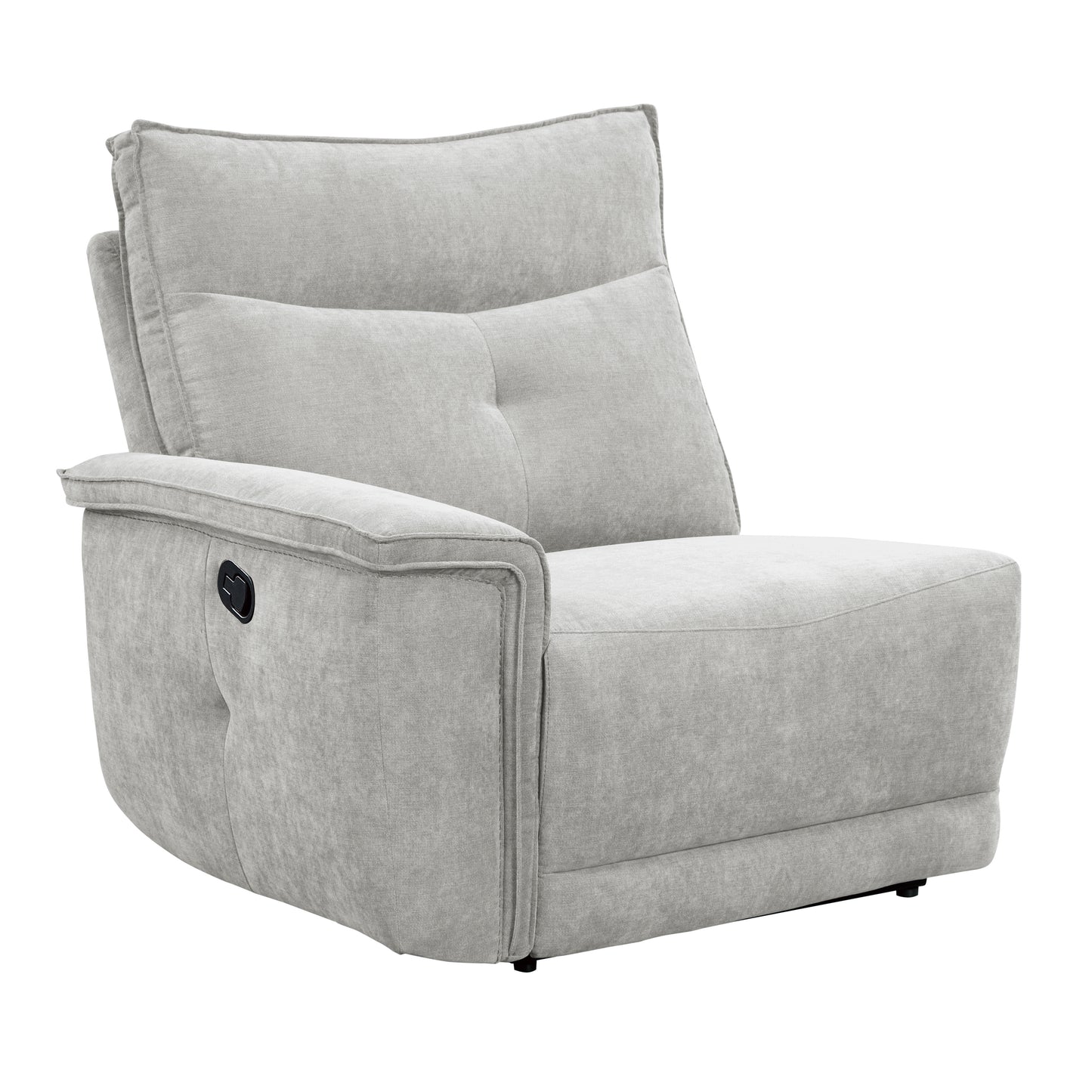 Homelegance Tesoro Sectional Sofa in Gray 9509MGY-6LR5R
