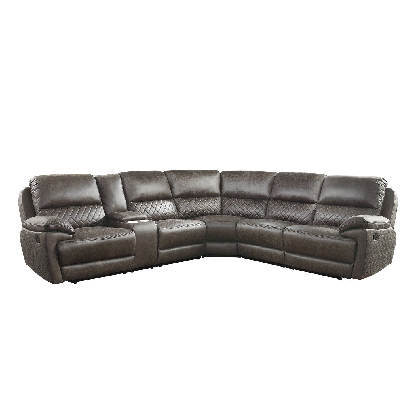 Homelegance Knoxville Sectional Sofa in 9510-SC Stylish Comfort Design