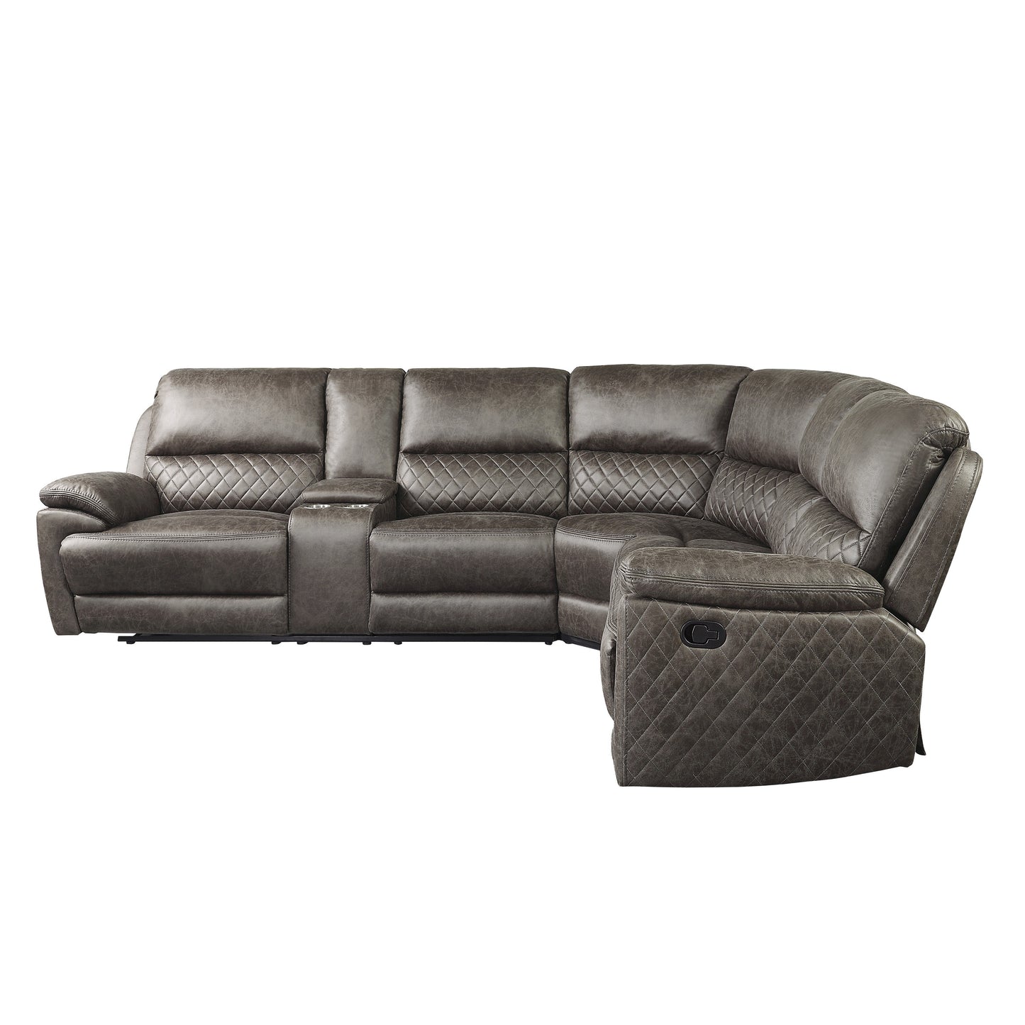 Homelegance Knoxville Sectional Sofa in 9510-SC Stylish Comfort Design