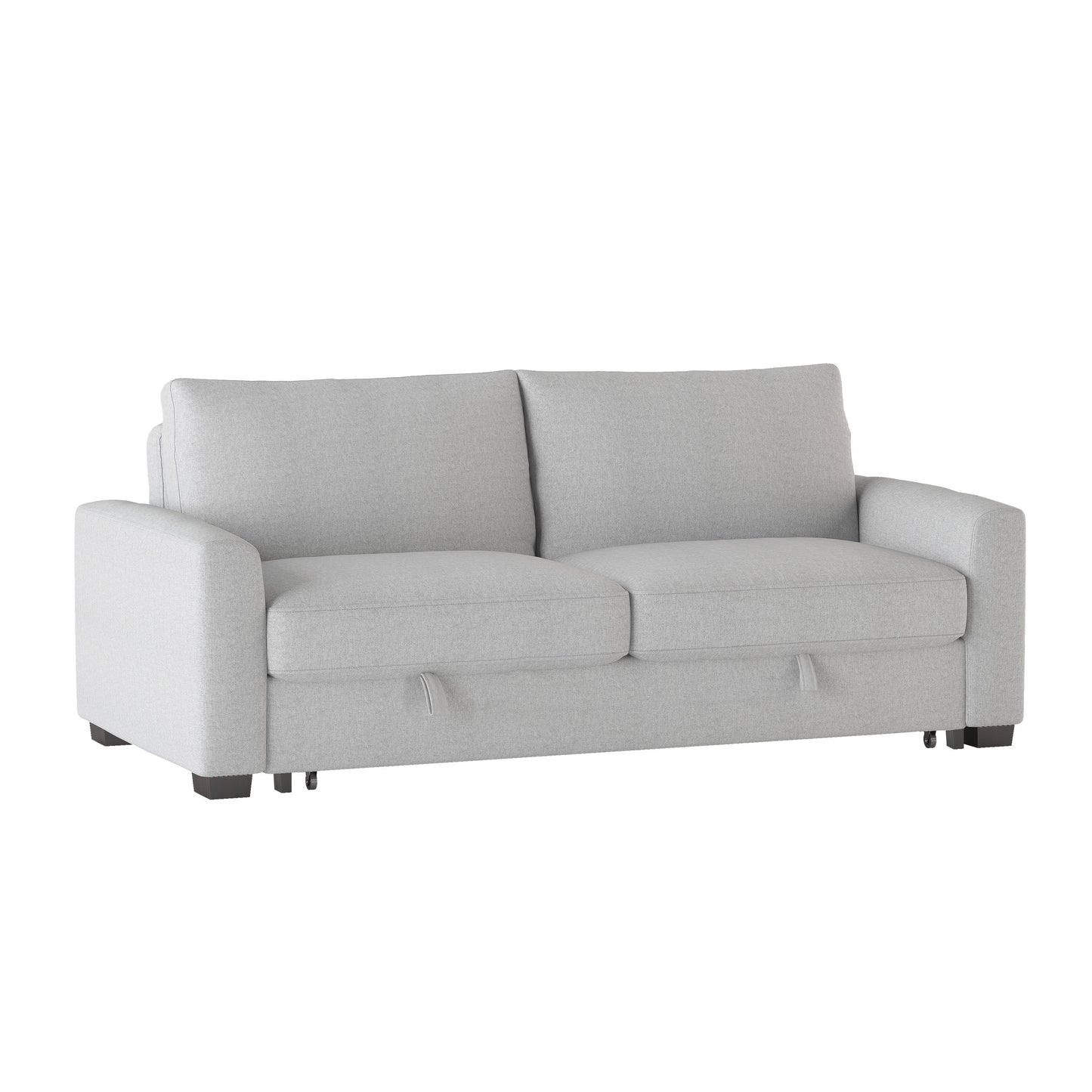 Homelegance Price Sectional Sofa Gray Fabric Convertible Sleeper 9525RF-3CL