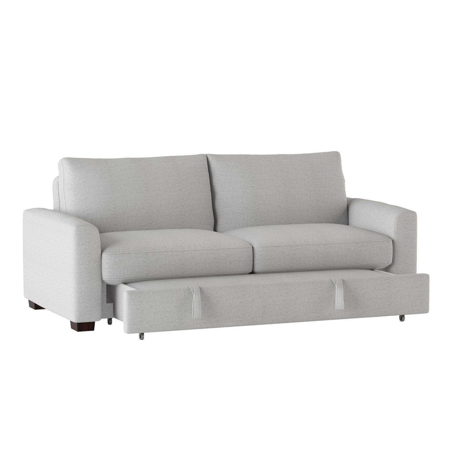 Homelegance Price Sectional Sofa Gray Fabric Convertible Sleeper 9525RF-3CL