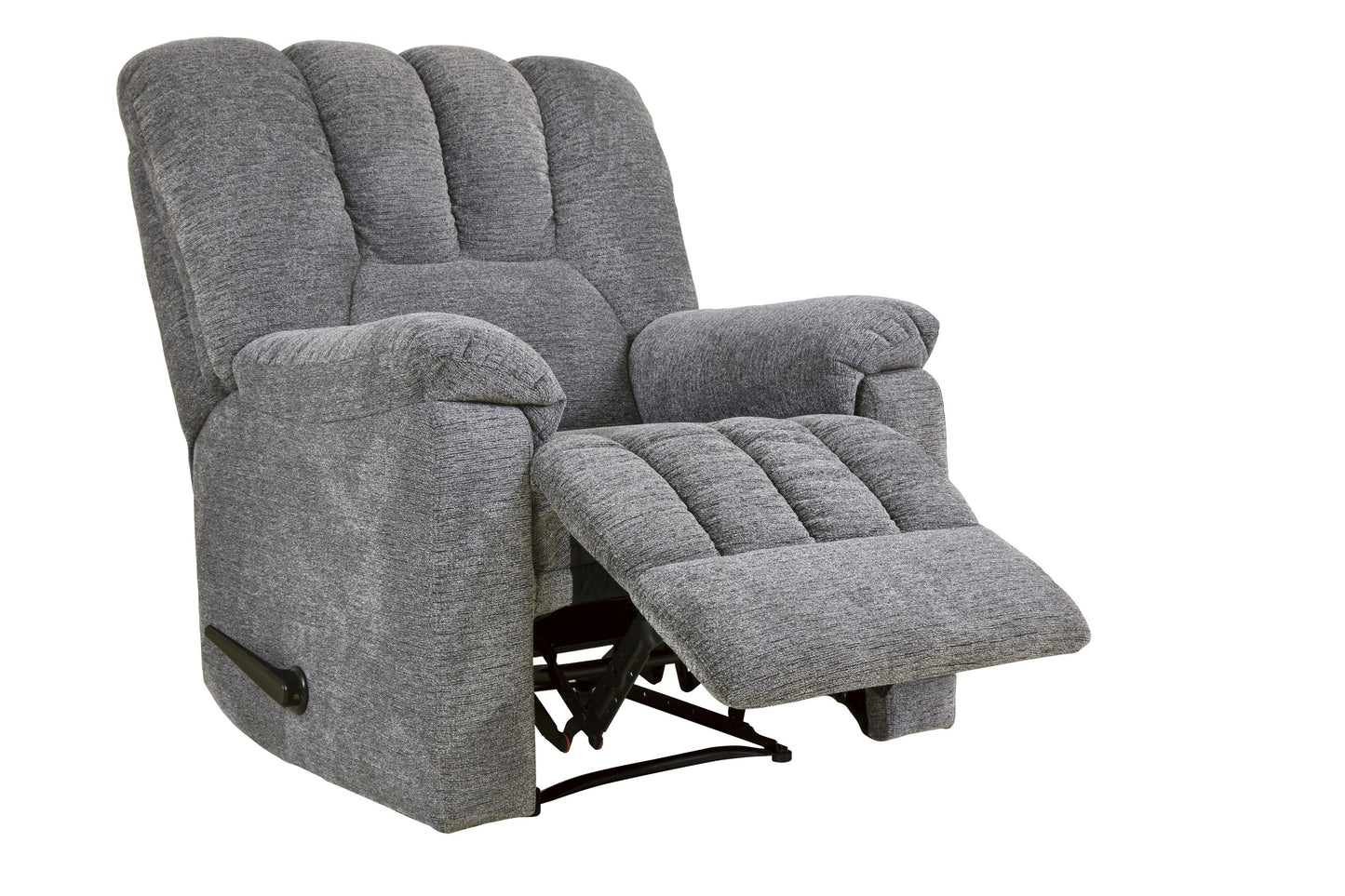 Homelegance Annaliese Reclining Chair in Gray Chenille Fabric 9534GY-1