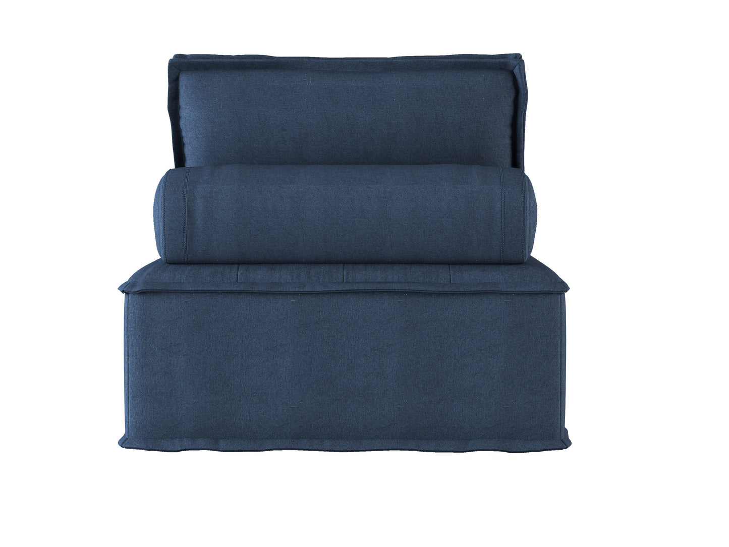 Homelegance Ulrich Accent Chair in Textured Blue Fabric 9545BU-1