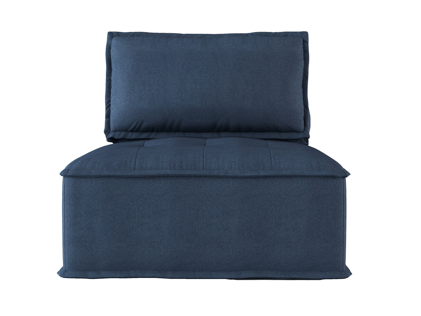 Homelegance Ulrich Accent Chair in Textured Blue Fabric 9545BU-1