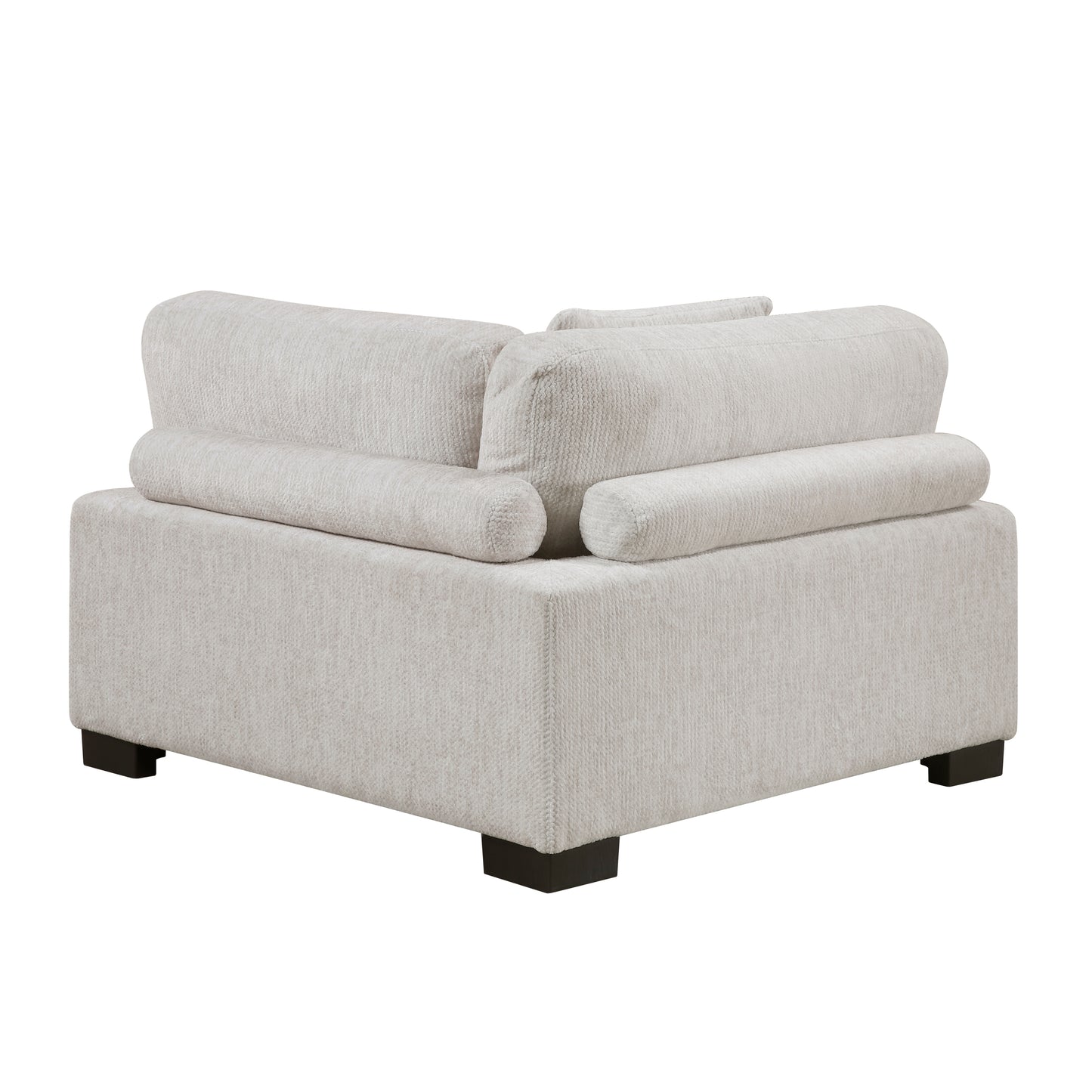Homelegance Beige Sectional Sofa with Plush Pillows for Cozy Living Spaces 9555BEG-3