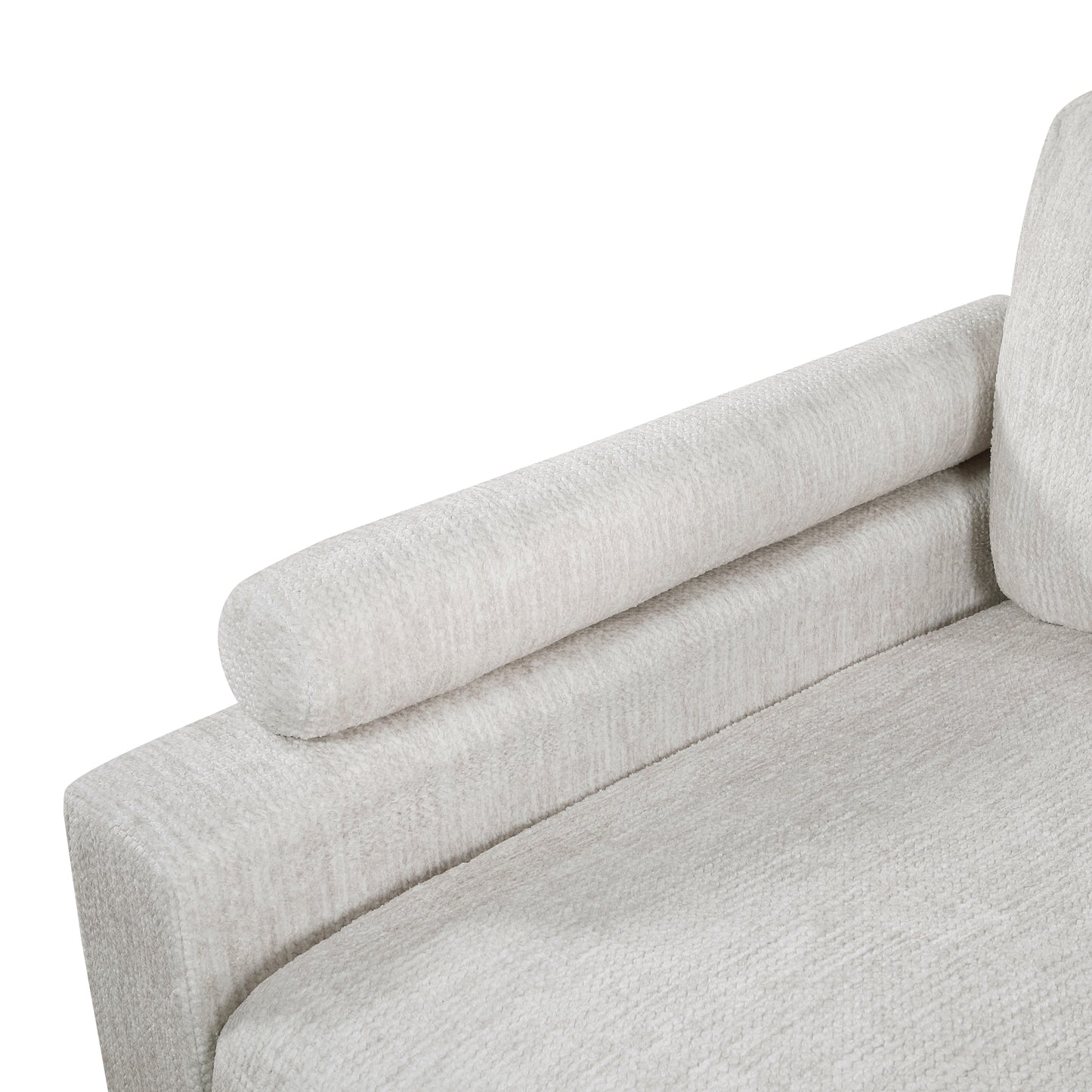 Homelegance Sectional Sofa in Beige with Reversible Chaise 9555BEG-4CRACVCOT