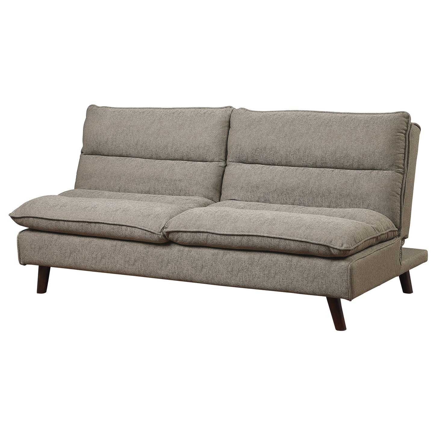 Homelegance Mackay Futton in Textured Brown Fabric 9560BR-3CL