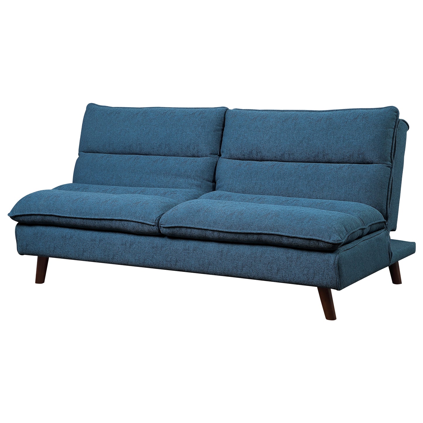Homelegance Mackay Futton in Textured Blue Fabric 9560BU-3CL