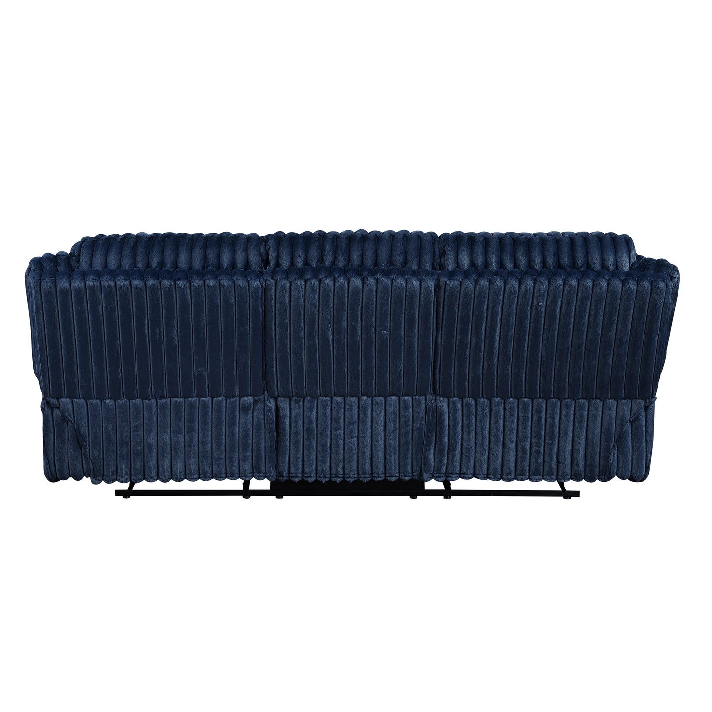 Homelegance Reclining Sofa in Blue Fabric 9577BU-3