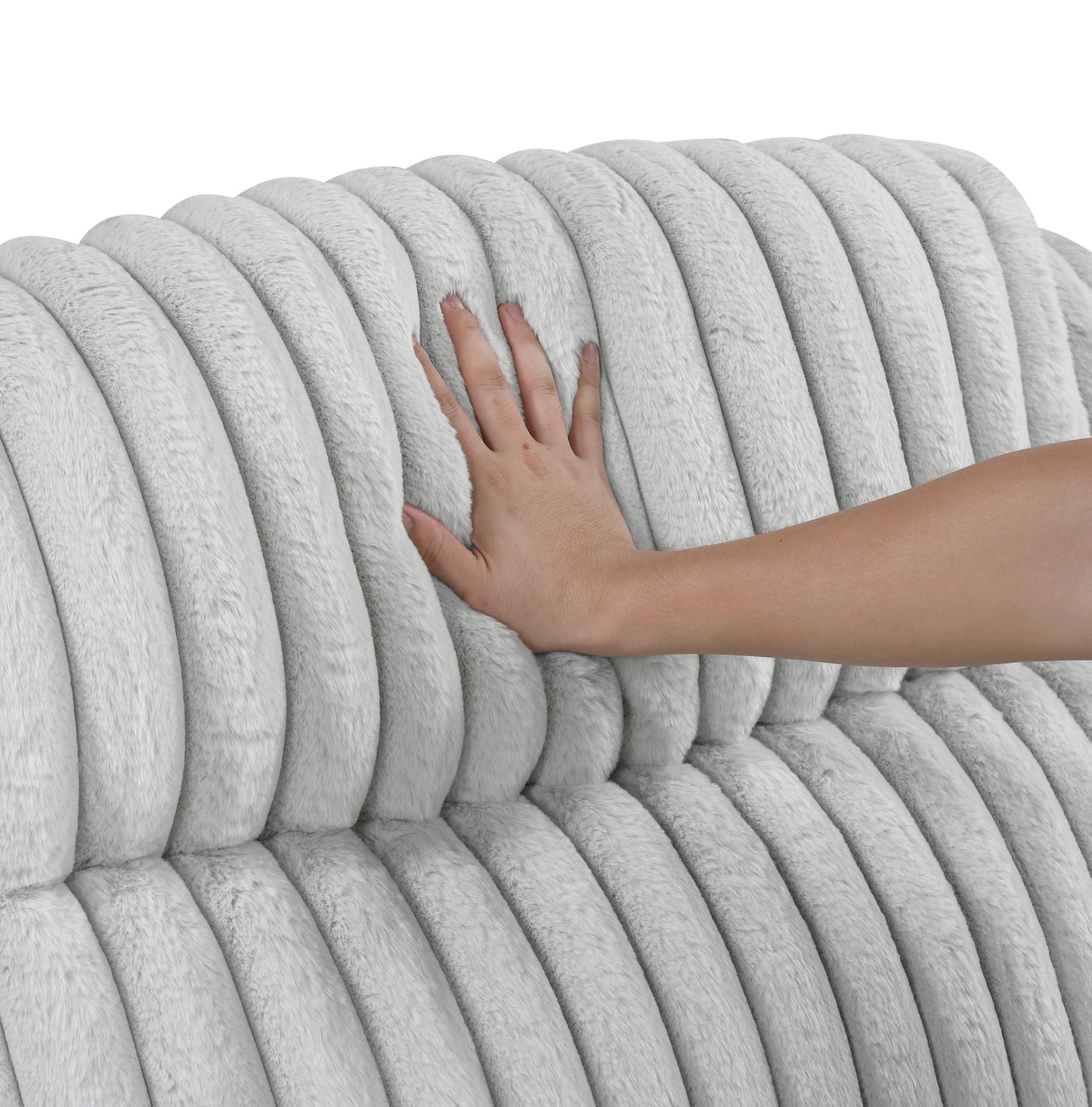 Homelegance Loveseat Reclining Gray 9577GY-2
