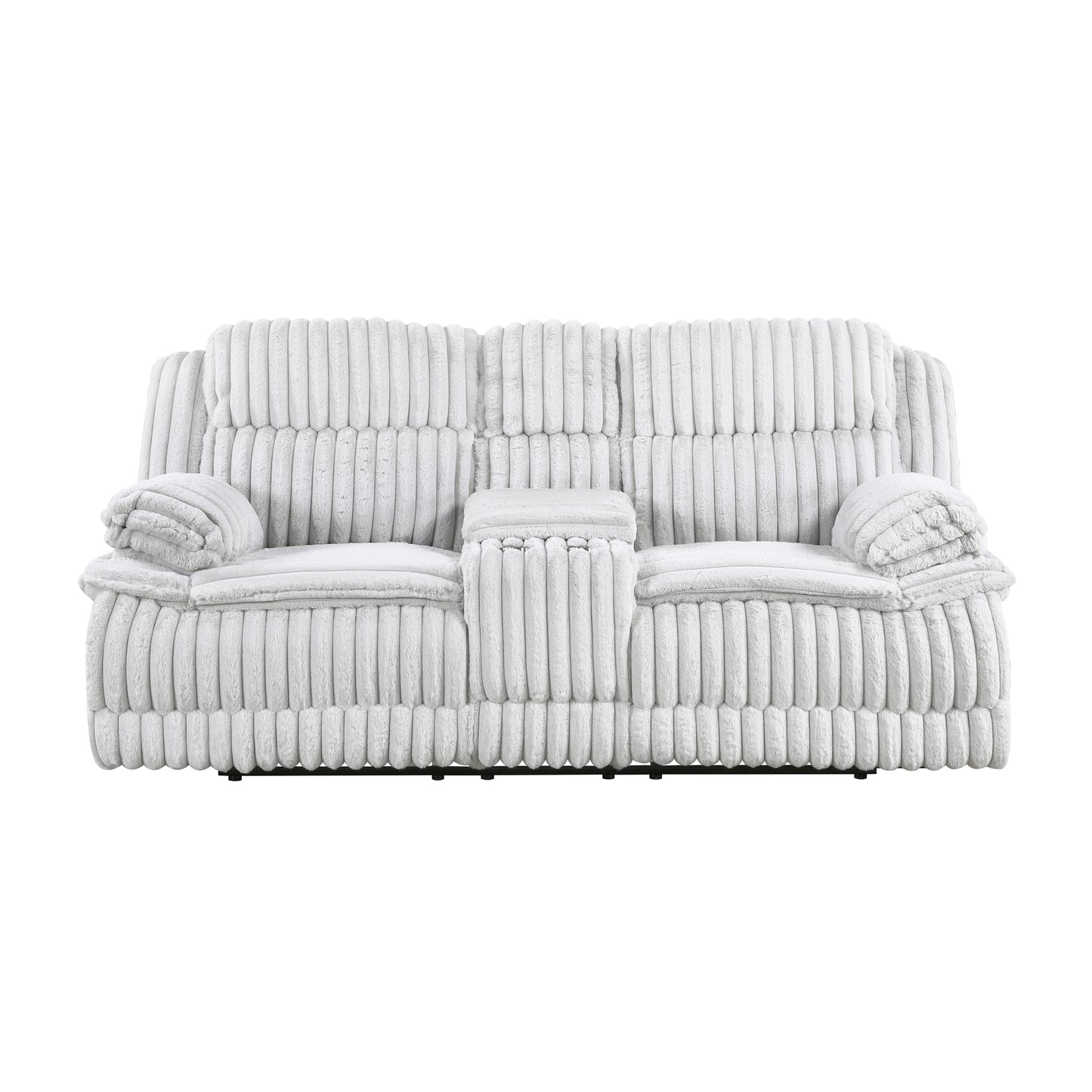 Homelegance Loveseat Reclining Gray 9577GY-2