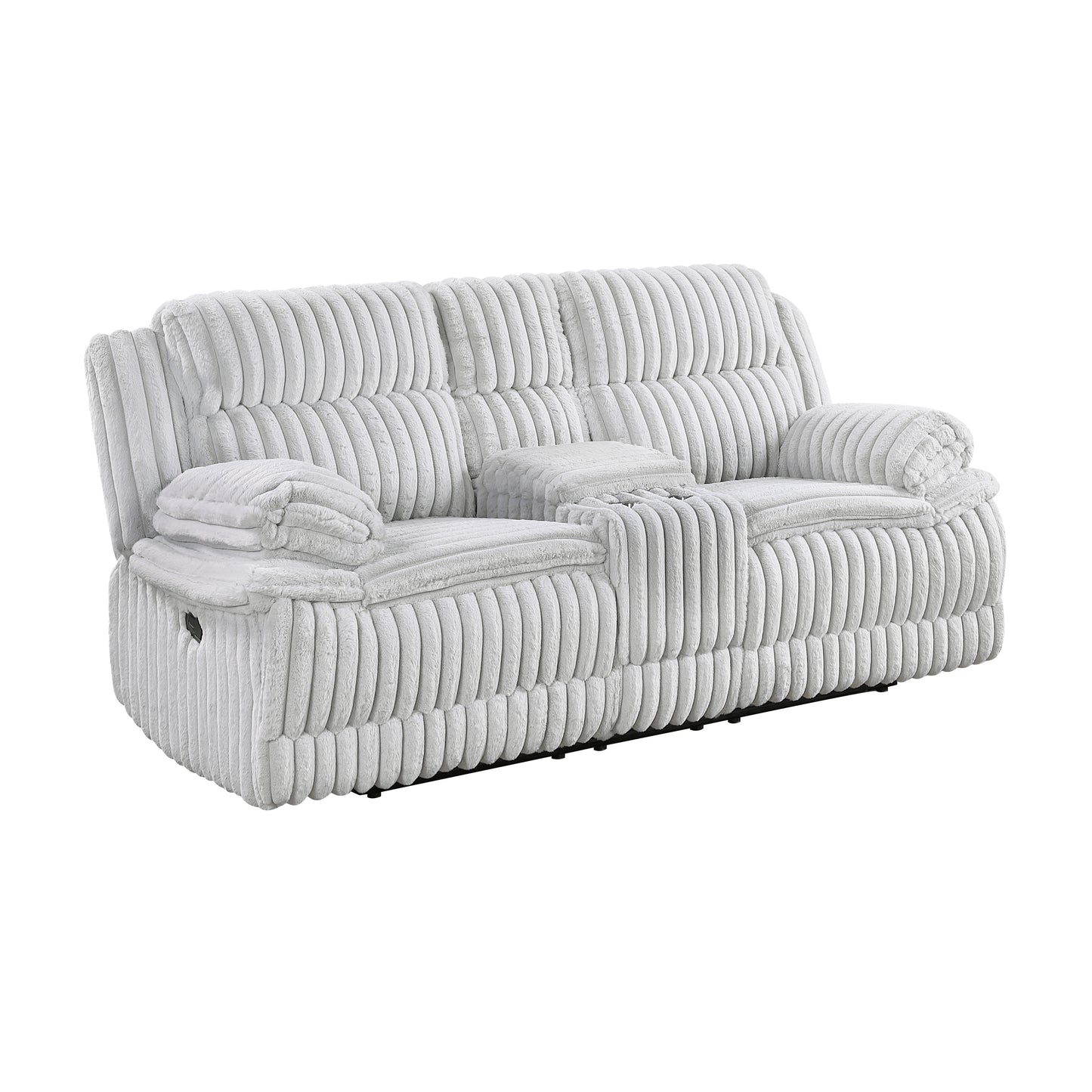 Homelegance Loveseat Reclining Gray 9577GY-2