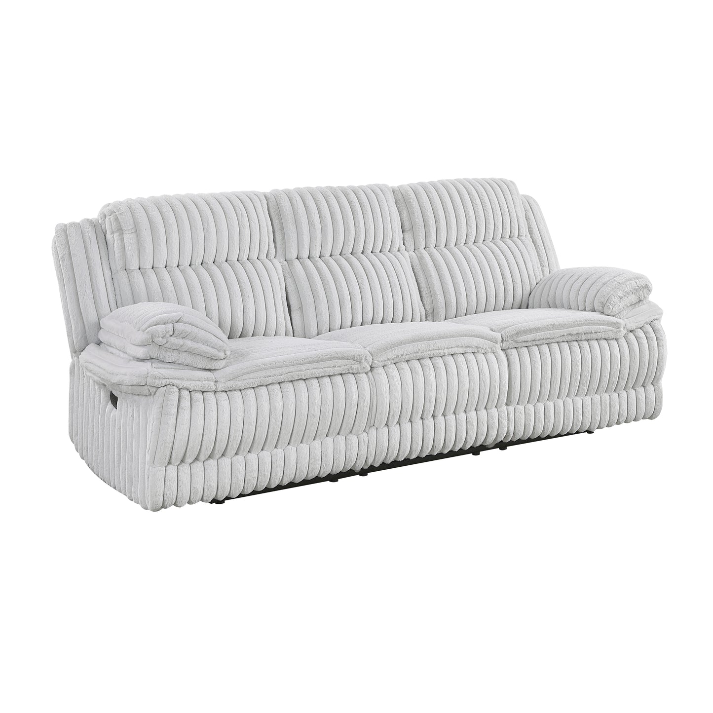 Homelegance Sofas Reclining Sofa Gray Fabric Comfort 9577GY-3