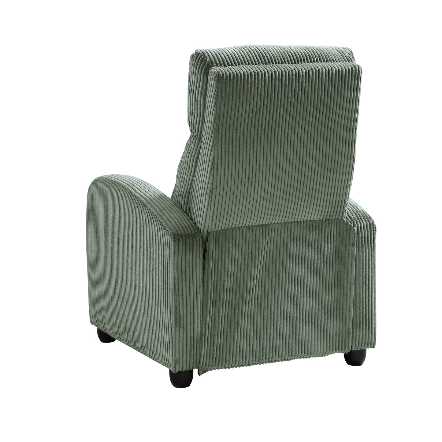 Homelegance Maye Reclining Chair in Green Corduroy 9588GRN-1PB