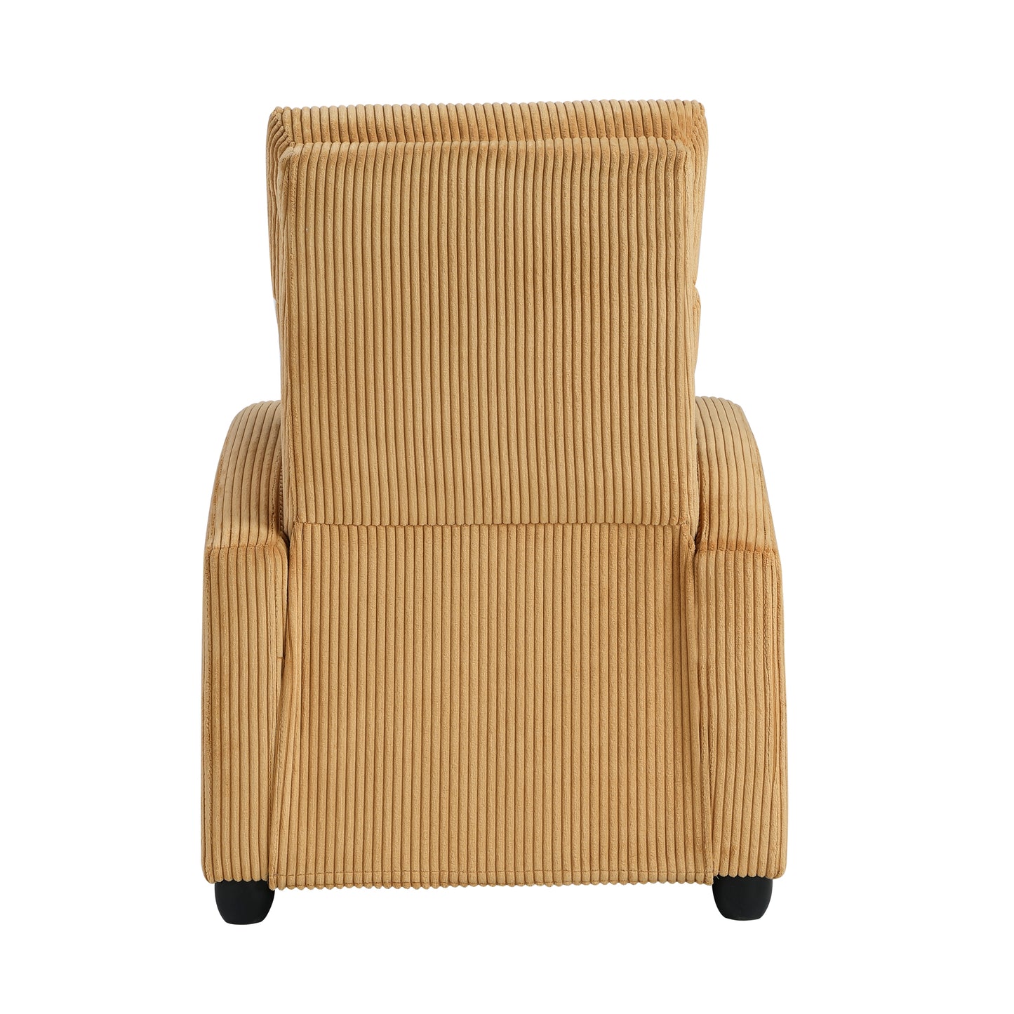 Homelegance Maye Reclining Chair in Yellow Corduroy 9588YLW-1PB