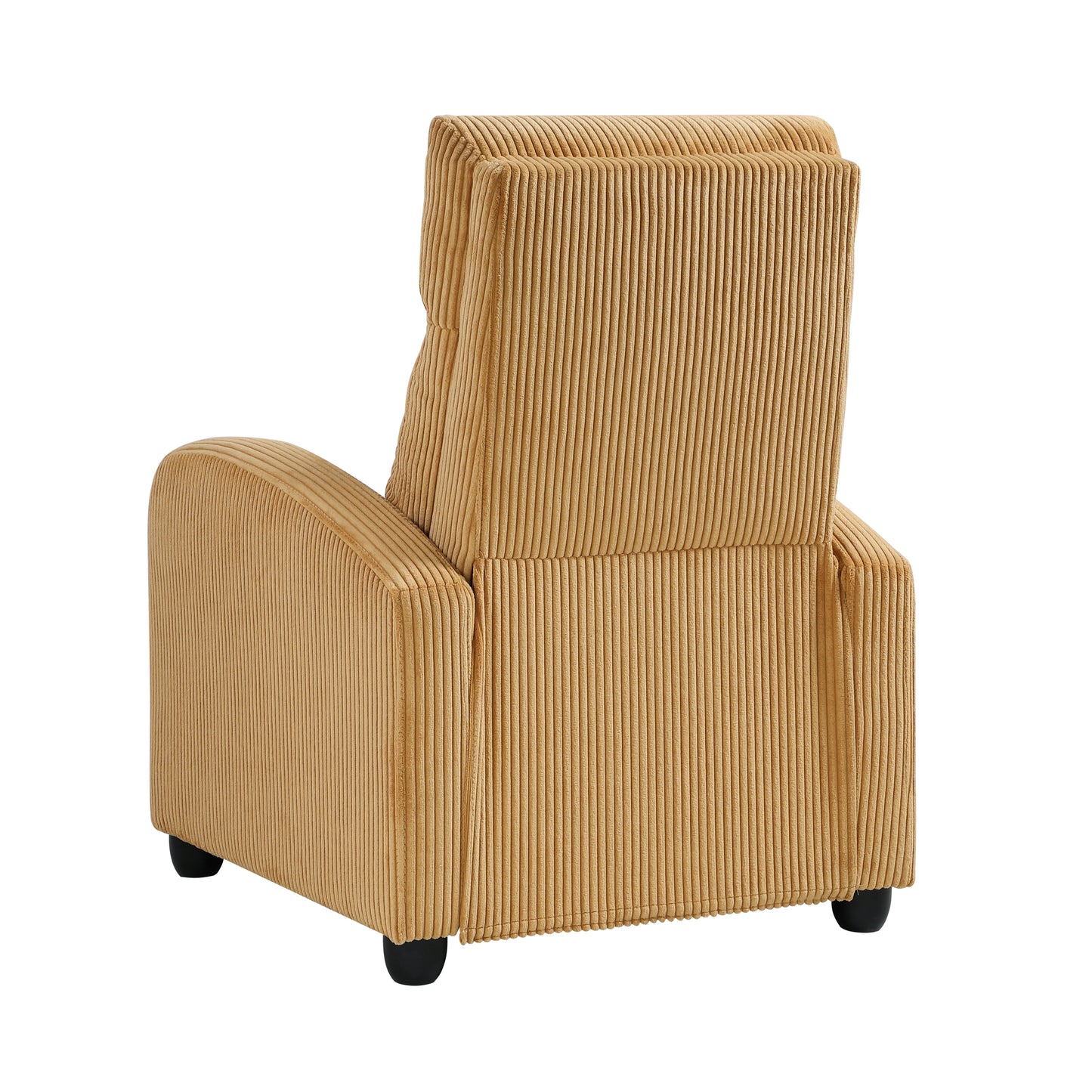 Homelegance Maye Reclining Chair in Yellow Corduroy 9588YLW-1PB