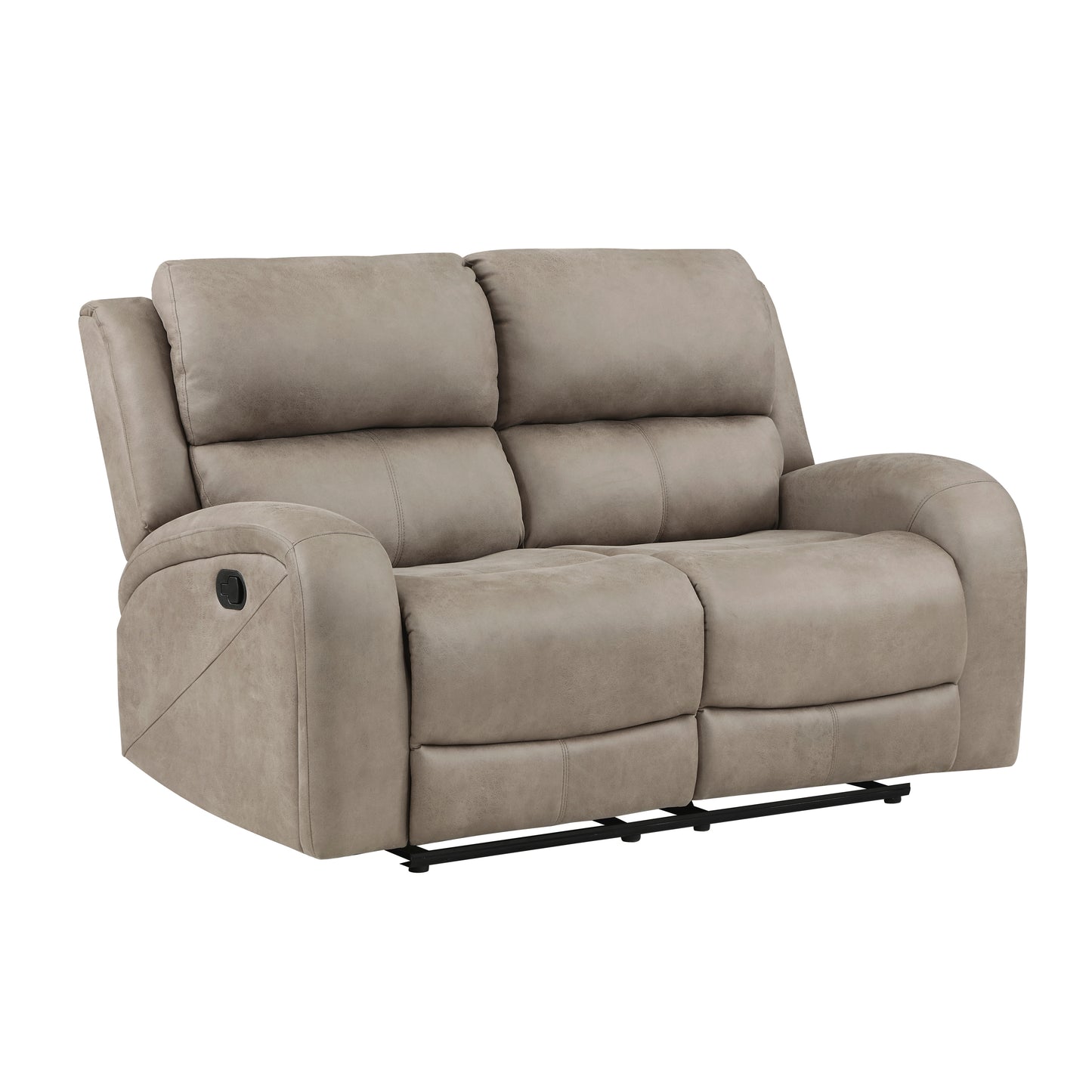 Homelegance Pagosa Brown Reclining Loveseat 9601BR-2