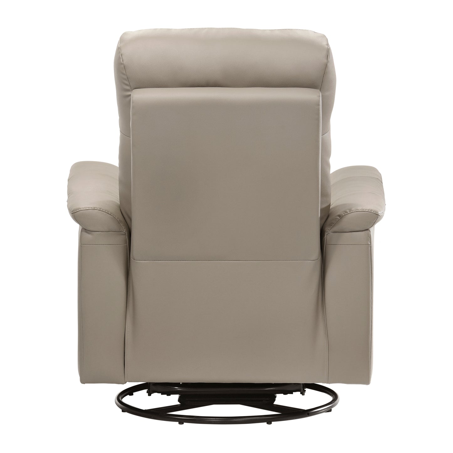 Homelegance Bristow Reclining Chair Swivel Glider in Latte 9620LTE-1