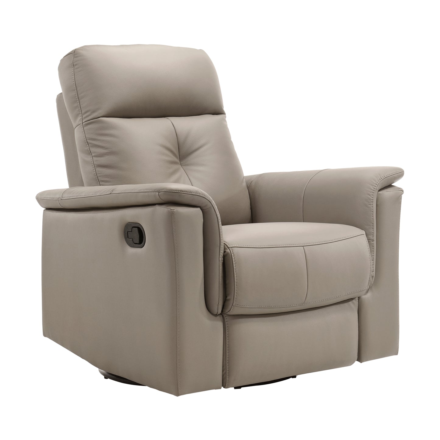 Homelegance Bristow Reclining Chair Swivel Glider in Latte 9620LTE-1