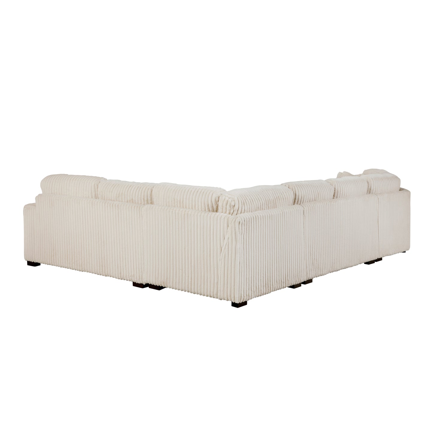 Homelegance Sectional Sofa in Elegant Beige 9623BE-4LU2R
