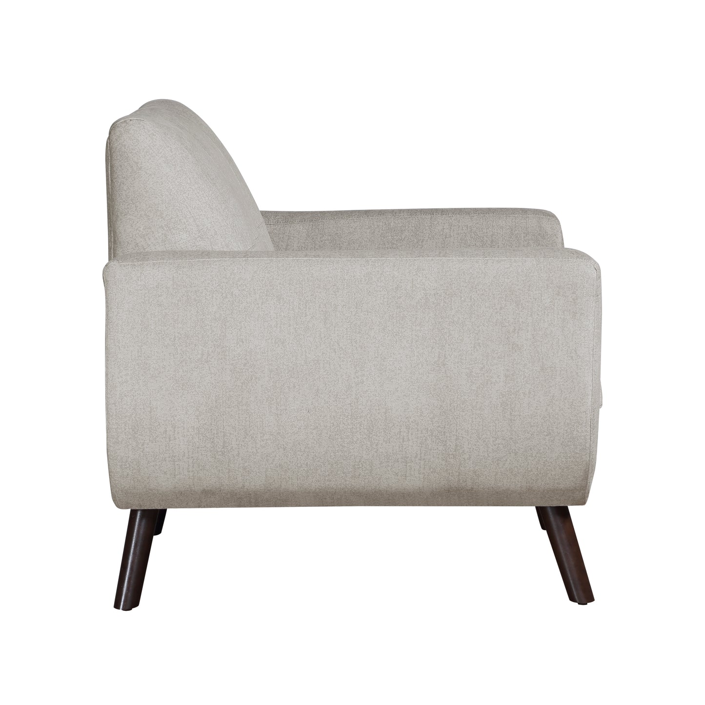 Homelegance Janne Accent Chair in Tan Textured Microfiber 9627TAN-1